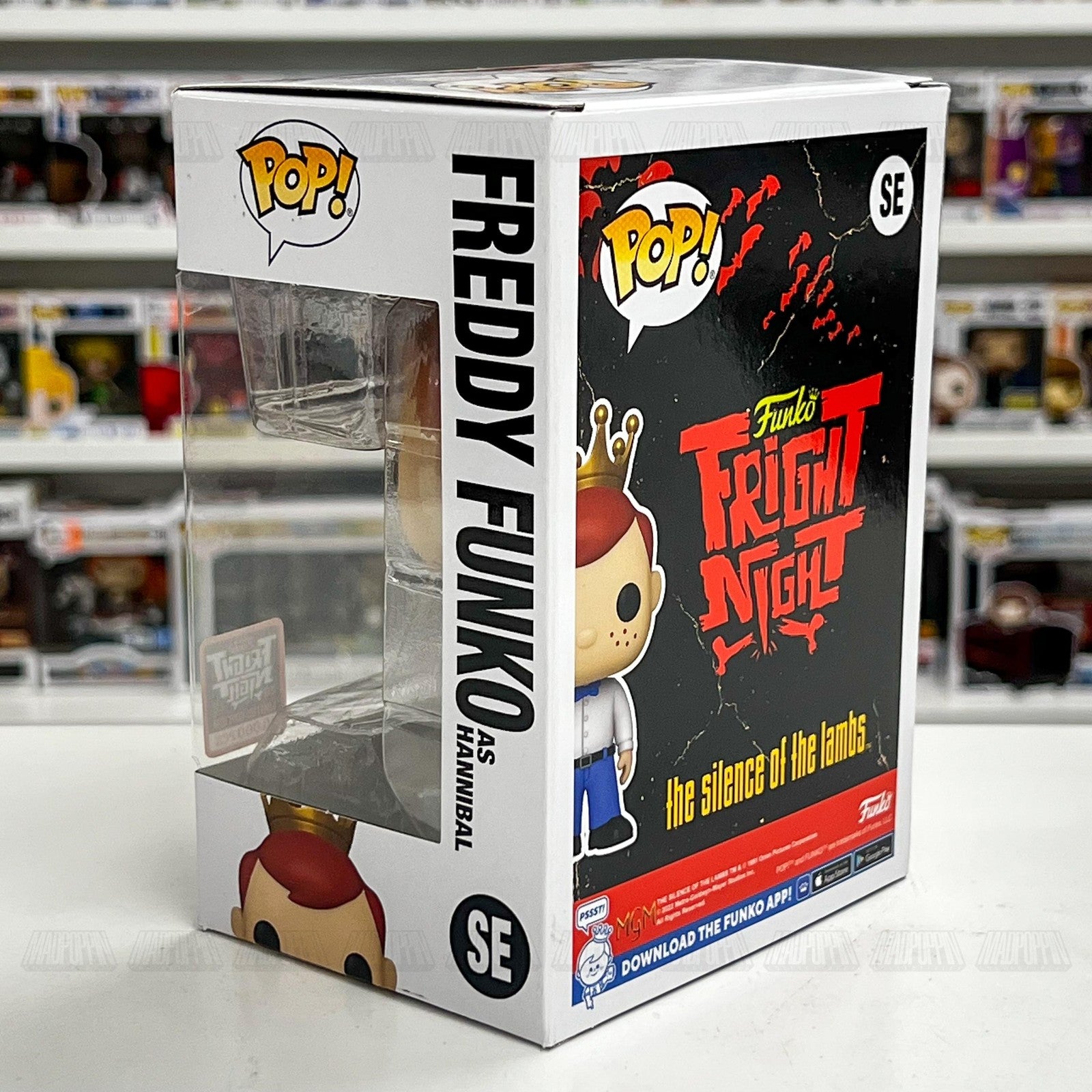 Funko Pop Freddy Funko Hannibal Fright Night 2022 LE 10000 Silence of the Lambs