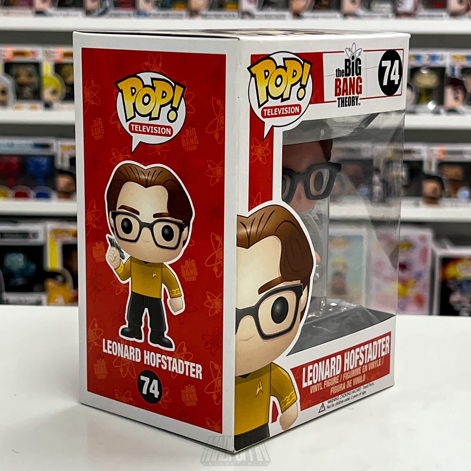 Funko Pop Leonard Hofstadter The Big Bang Theory #74 Vinyl Figure TV Collectible