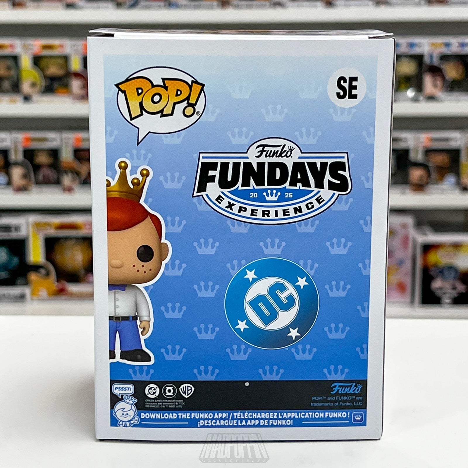 Funko Pop Fundays Experience 2025 Freddy as Orange Lantern DC 3100pcs SE