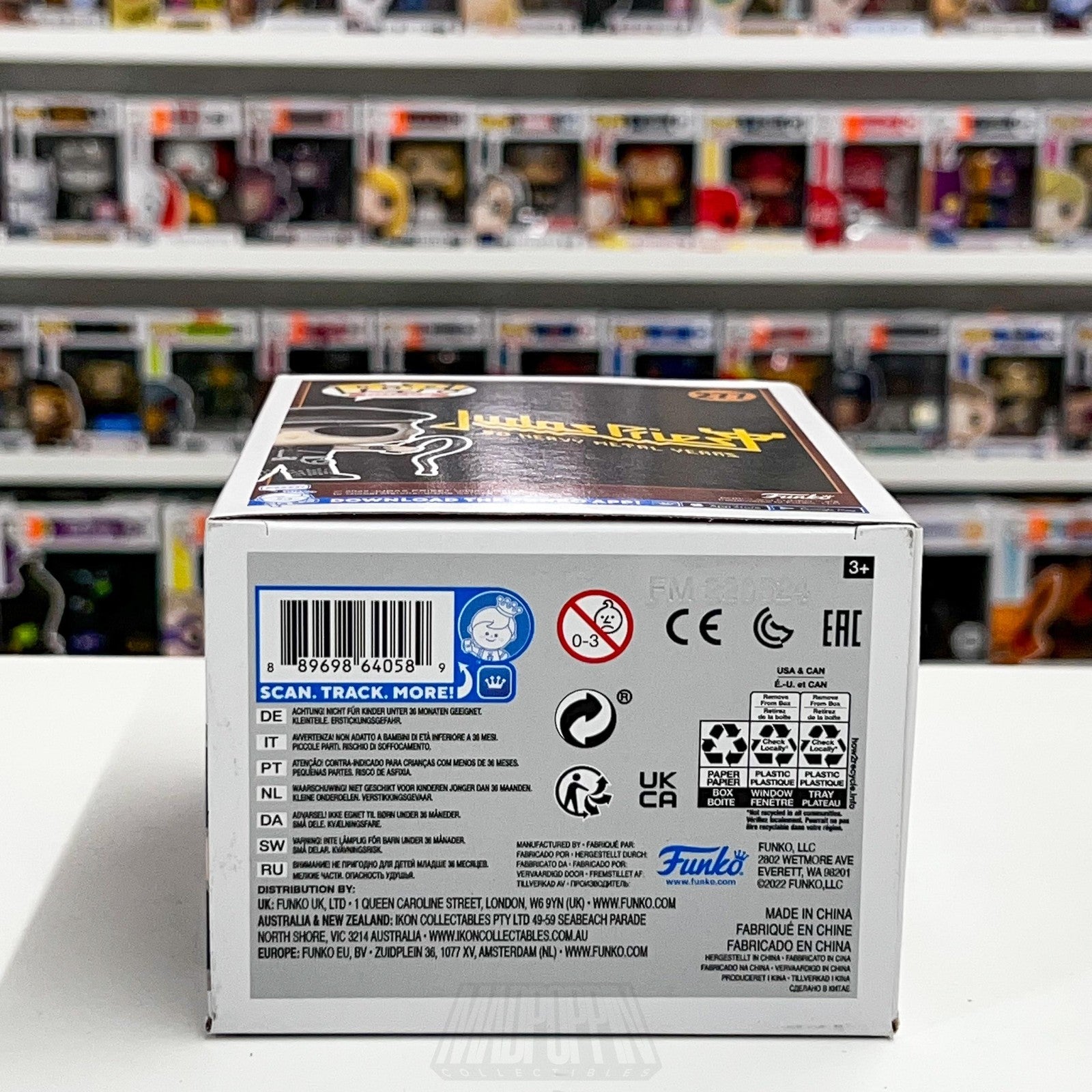 Funko Pop Rocks Judas Priest Rob Halford #277 Vinyl Figure 50 Heavy Metal Years7