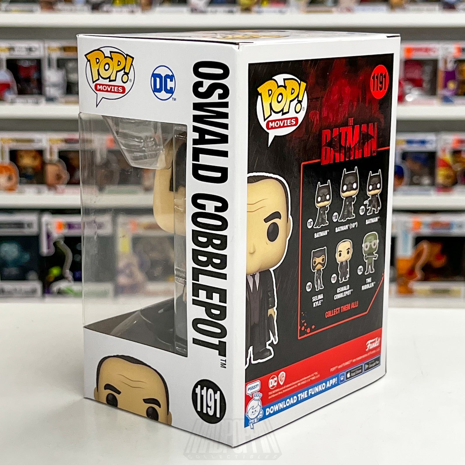 Funko Pop Movies DC The Batman Oswald Cobblepot 1191 Penguin Vinyl Figure Comics2