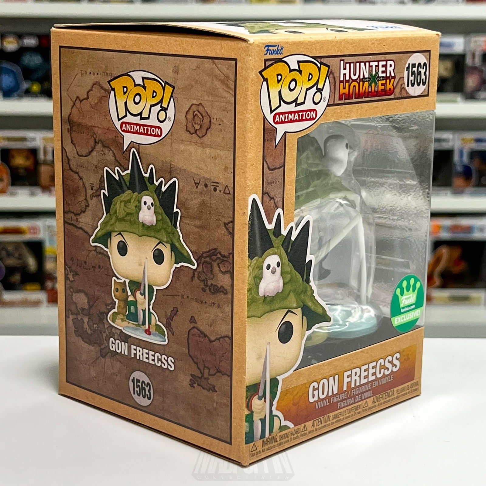 Funko Pop Animation Hunter x Hunter Gon Freecss Fishing 1563 Figure Anime New