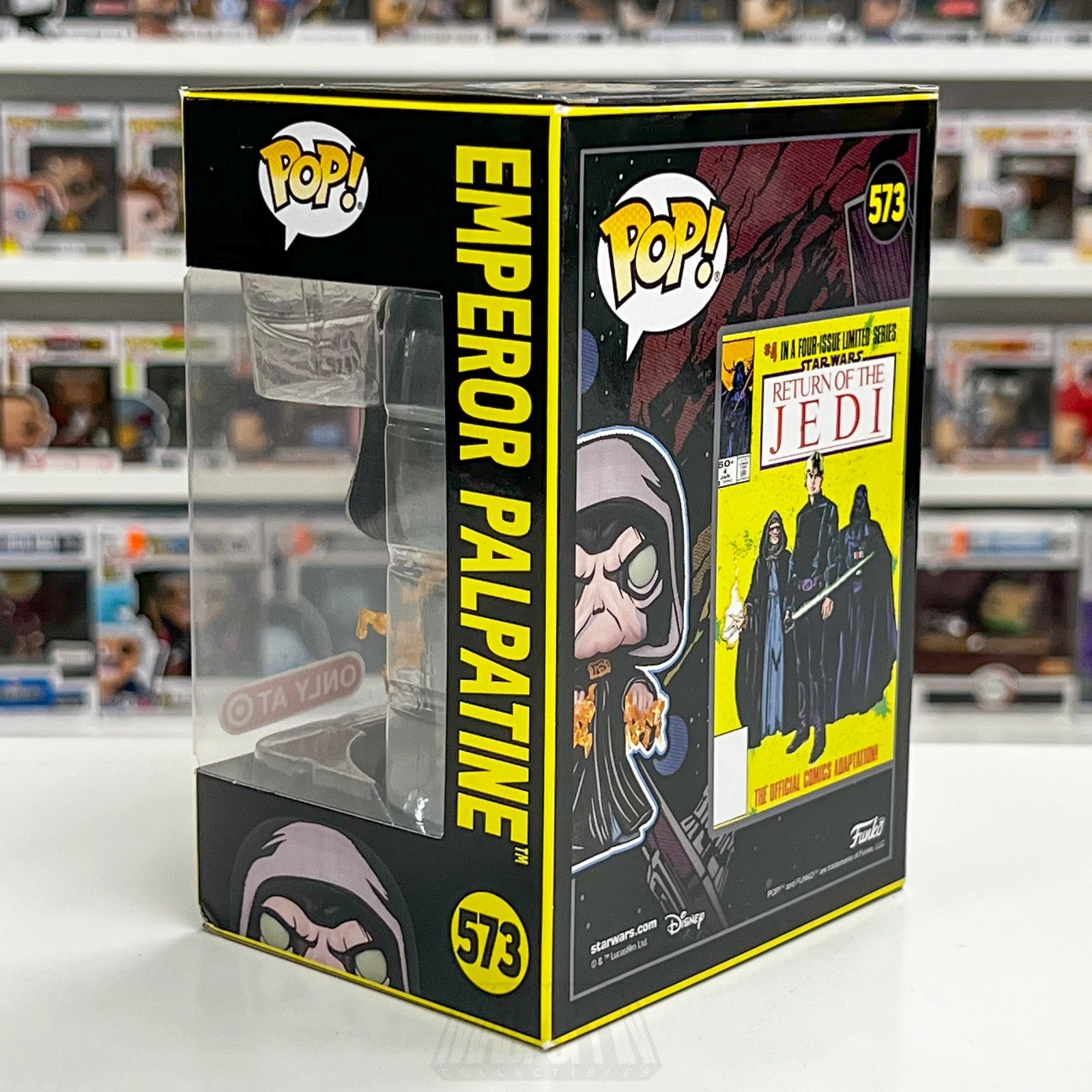 Funko Pop Star Wars Emperor Palpatine Retro Target 573 Sith Lord Vinyl Figure2