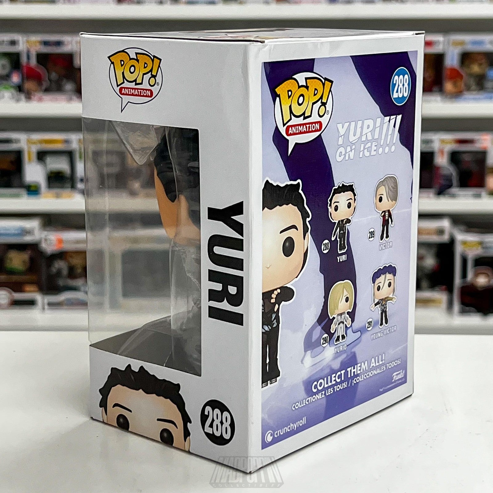 Funko Pop Animation Yuri On Ice #288 Yuri Vinyl Figure New Anime Collectible