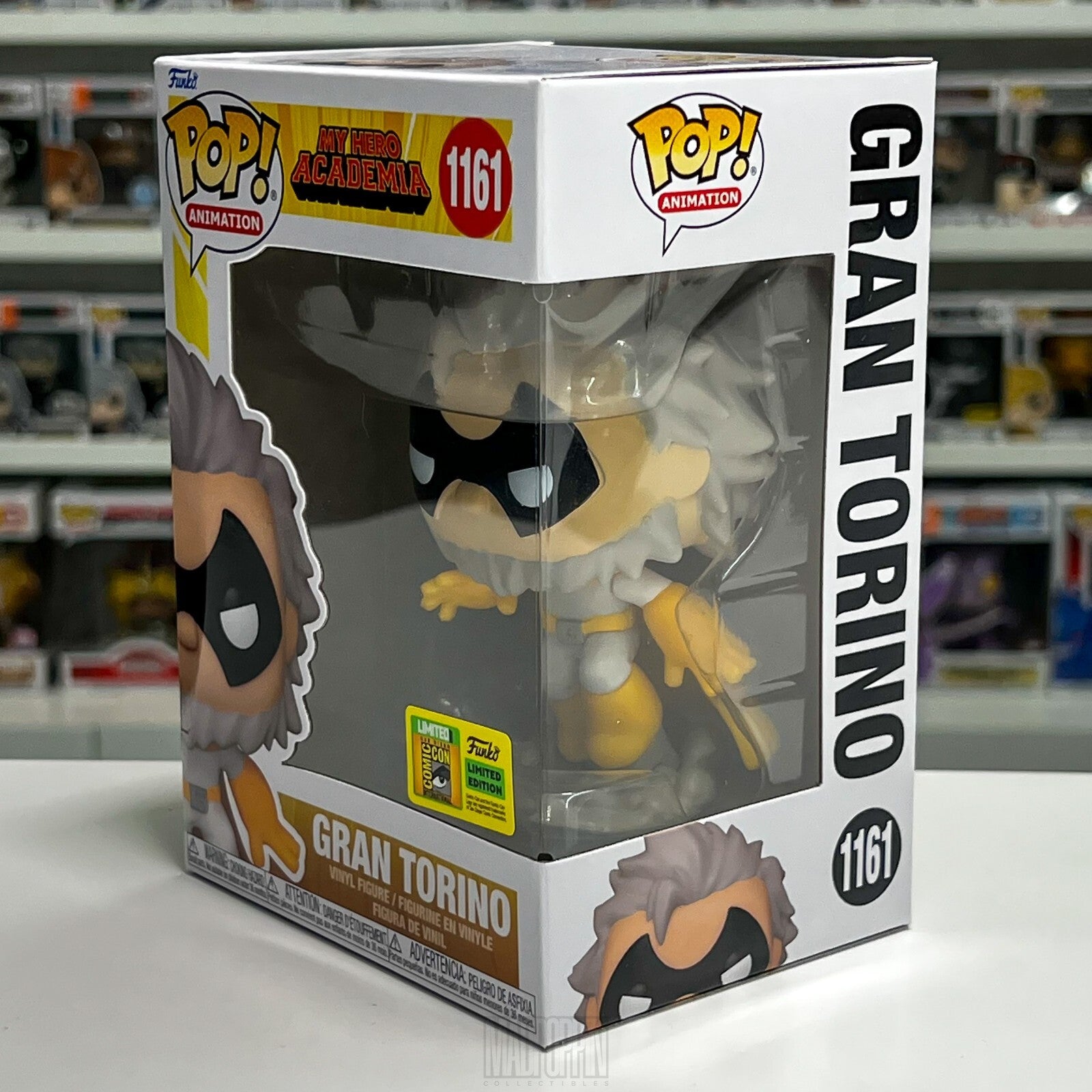 Funko Pop Anime My Hero Academia Gran Sorahiko Turino SDCC Official Sticker 1161