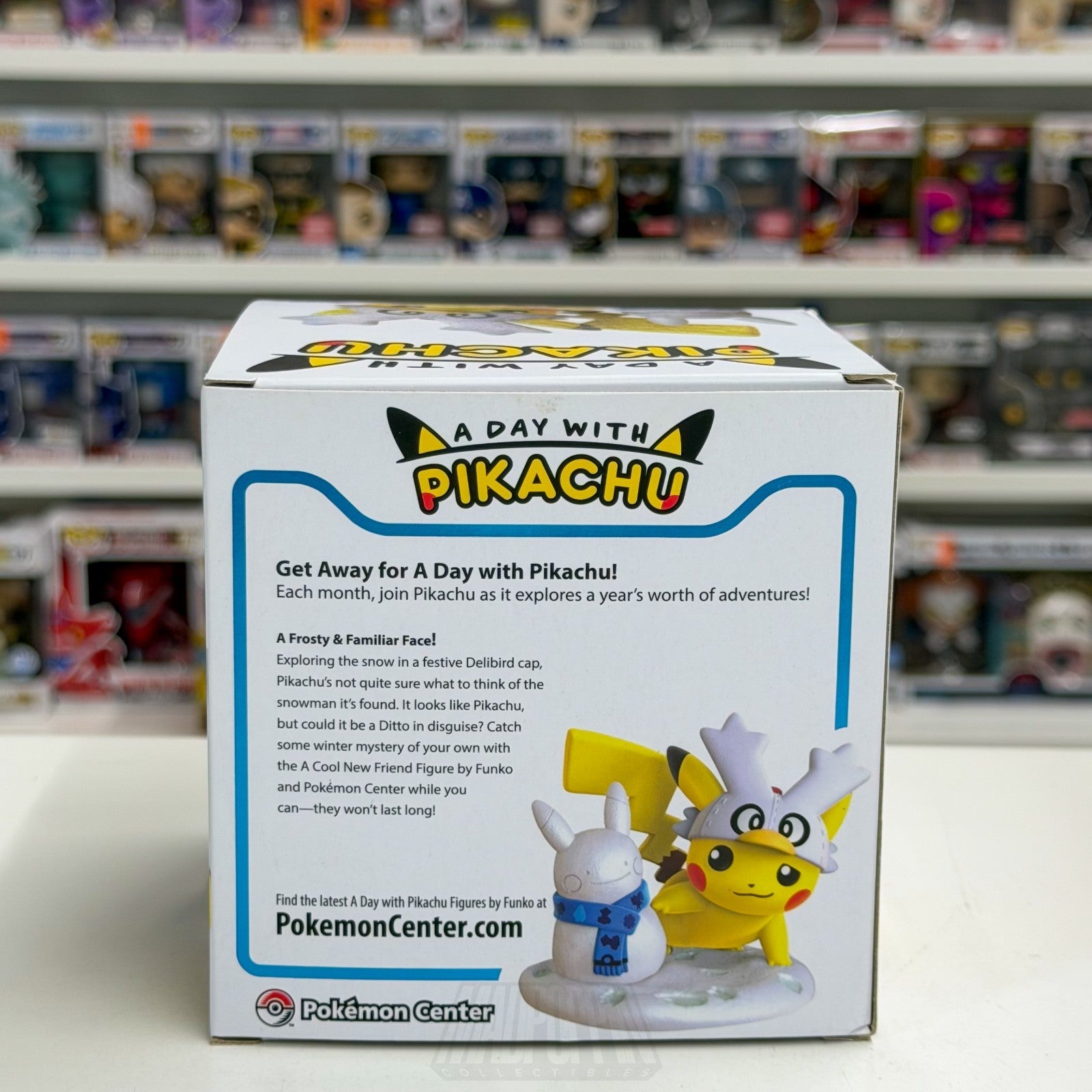 Funko A Day With Pikachu Cool New Friend Pokémon Center TCG Toy Vinyl Figure3