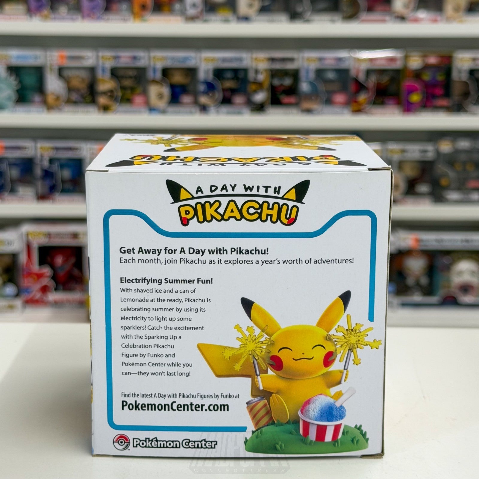 Funko A Day With Pikachu Sparking Up Celebration Pokémon Center TCG Vinyl Figure3