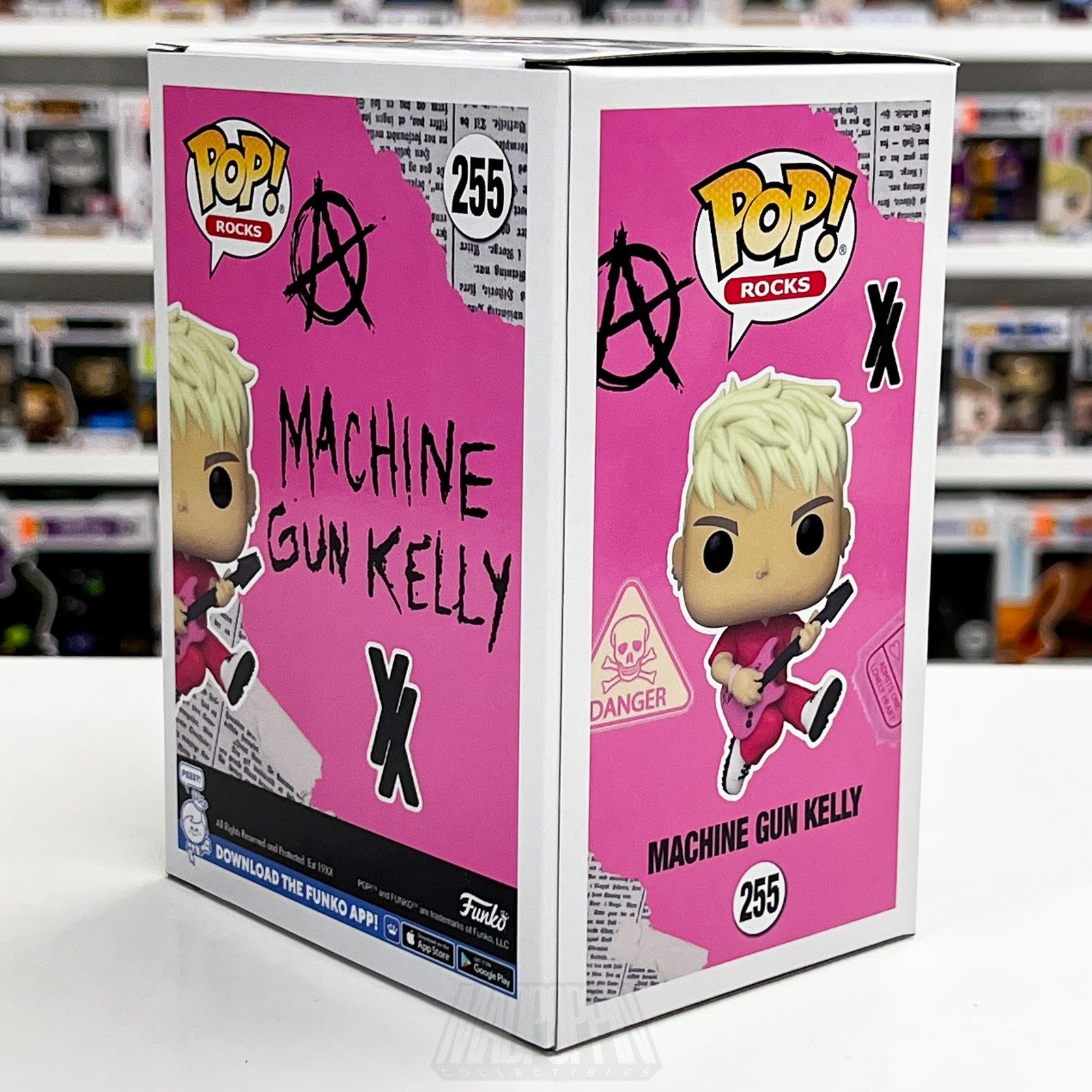 Funko Pop Rocks Machine Gun Kelly 255 MGK Vinyl Figure Hip Hop Rap Punk Alt NIB4