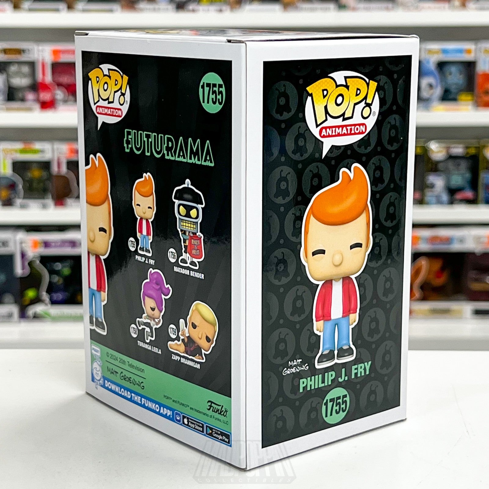 Funko Pop Animation Futurama Philip J Fry 1755 Sci-Fi TV Show Vinyl Figure Toy4