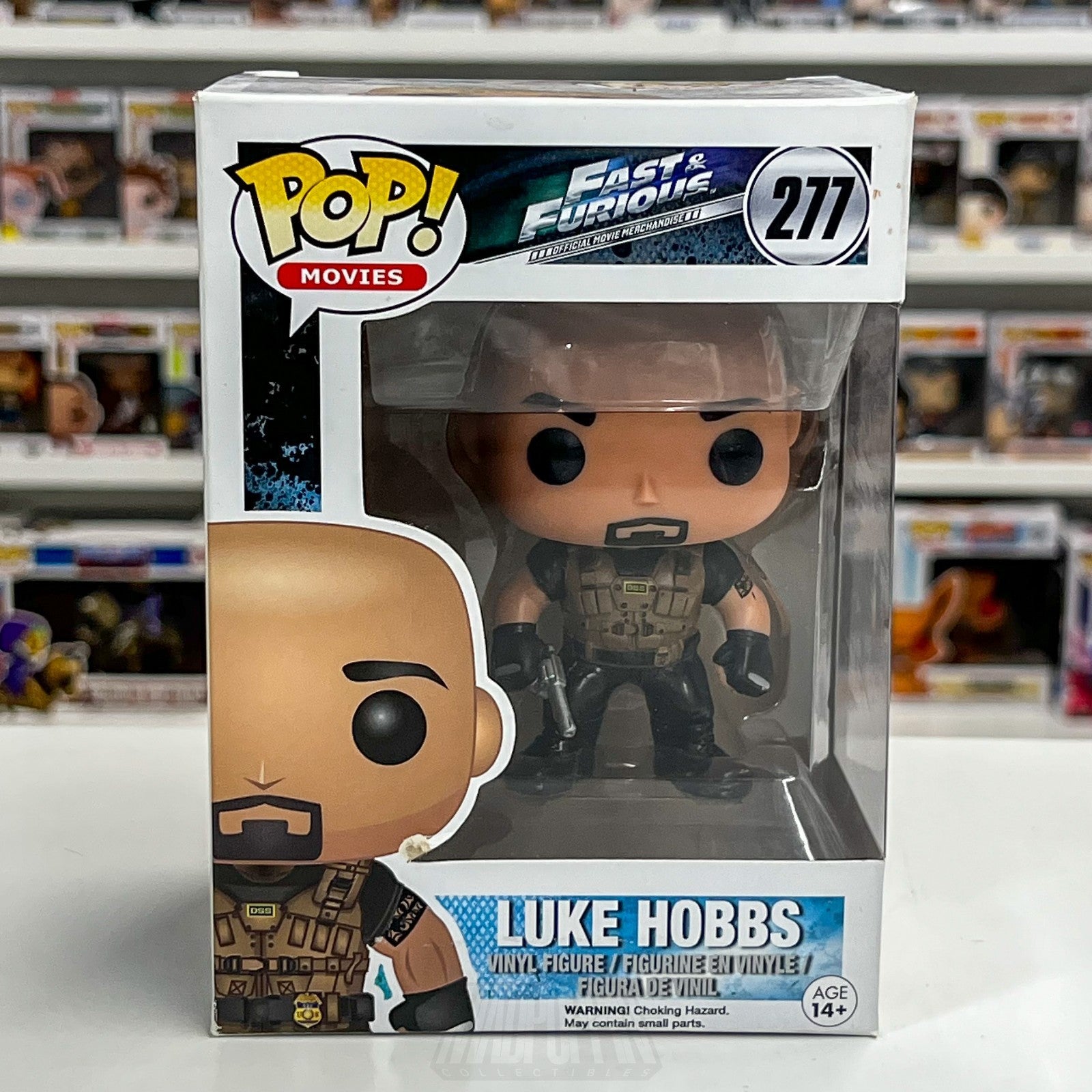 Funko Pop Movies Fast & Furious Agent Luke Hobbs 277 The Rock Toy Vinyl Figure0