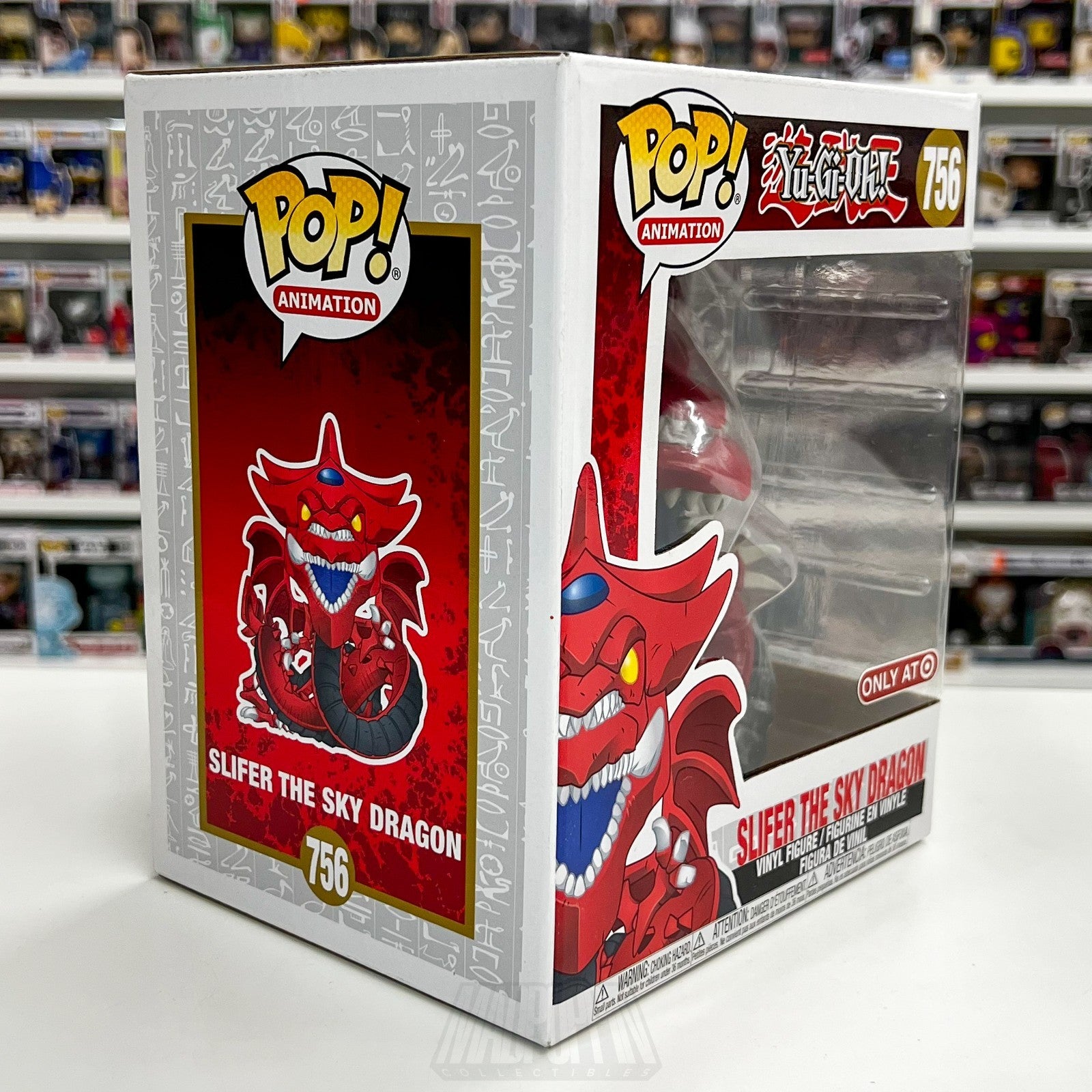 Funko Pop Anime Yu Gi Oh Slifer the Sky Dragon Target 756 6 Inch Vinyl Figure5