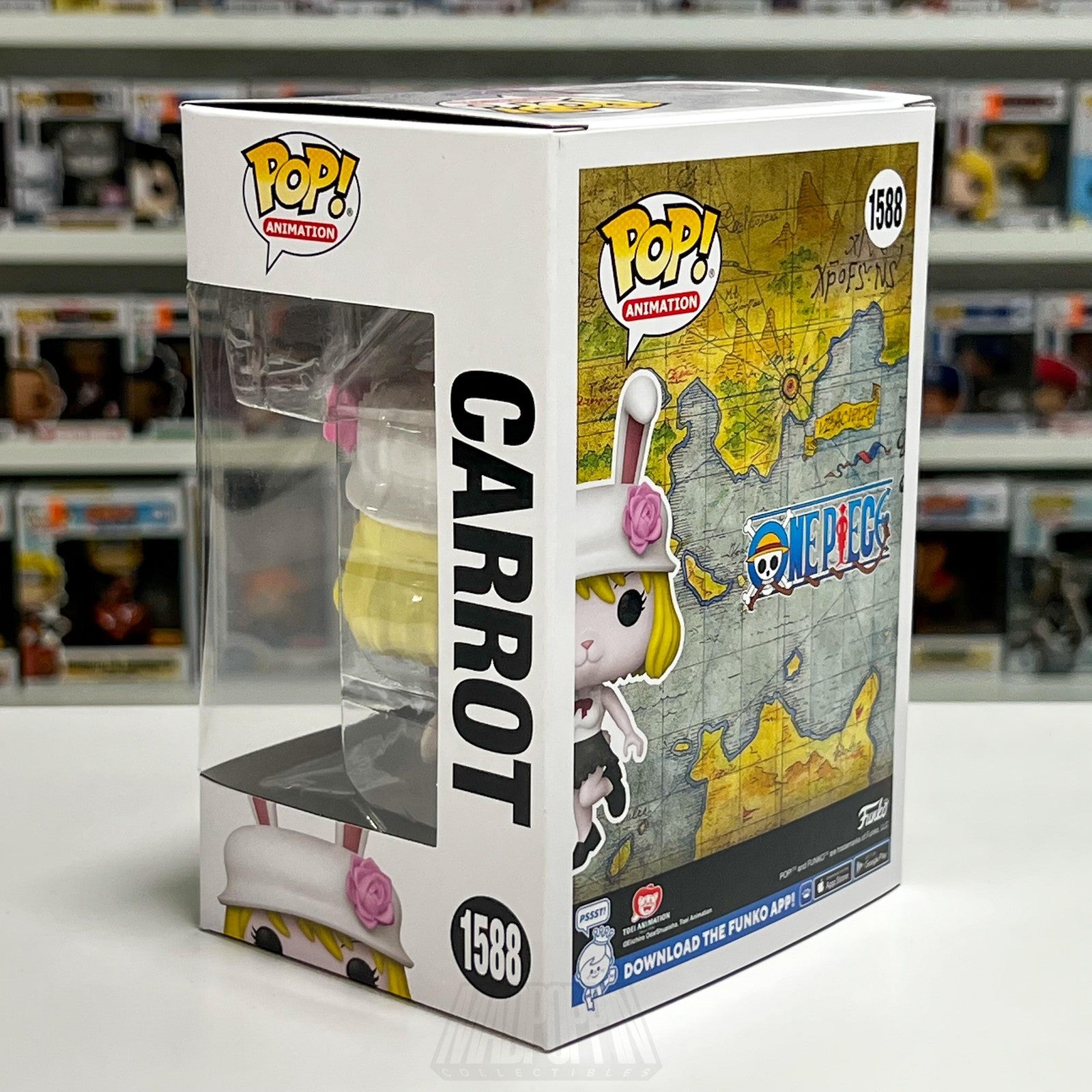 Funko Pop Animation One Piece Carrot #1588 Anime Vinyl Figure Toy New in Box Toy
