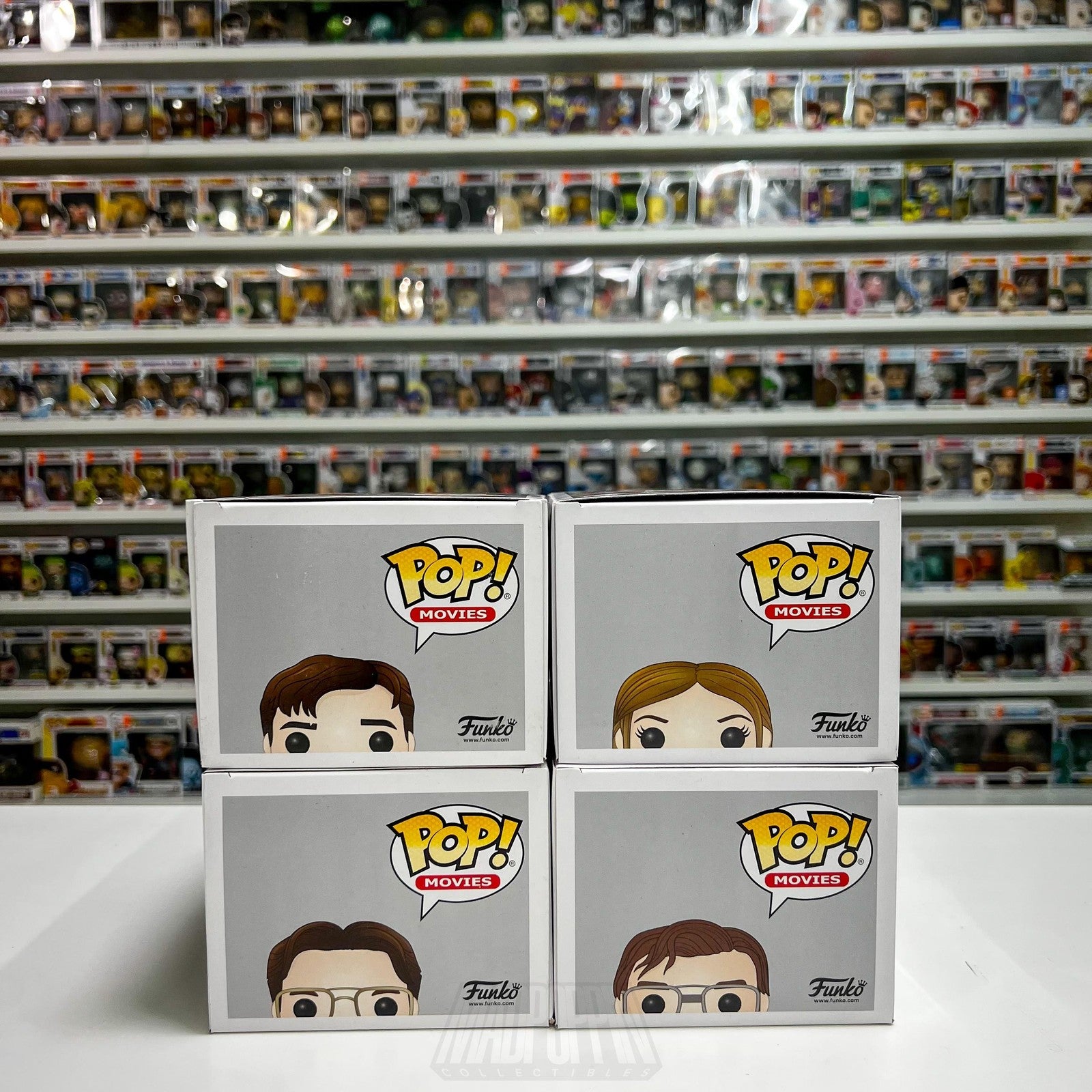 Funko Pop Movies Office Space Set 4 Lot Peter Gibbons Joanna Lumbergh Milton Toy