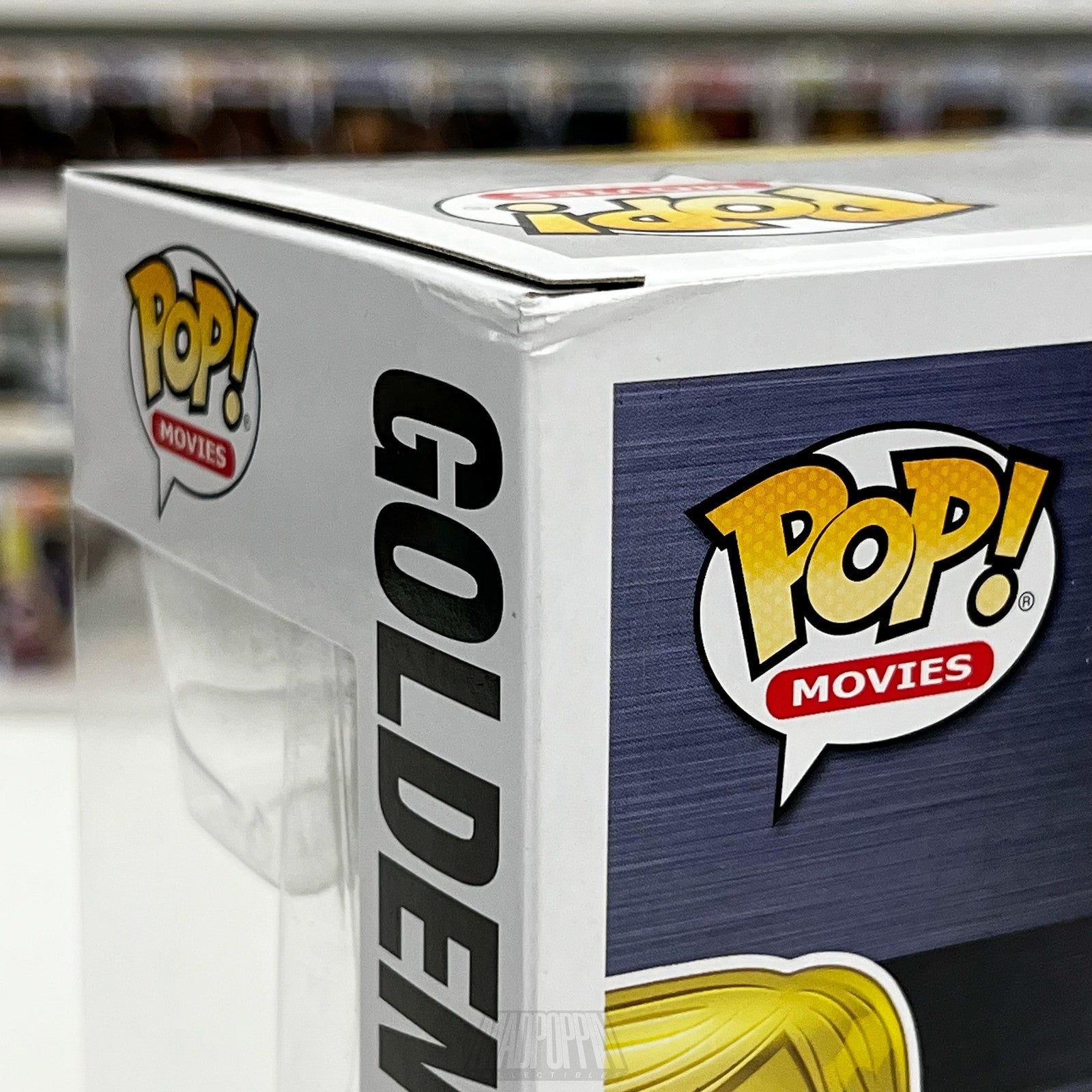 Funko Pop Movies 007 Golden Girl #519 James Bond Goldfinger Vinyl Figure New