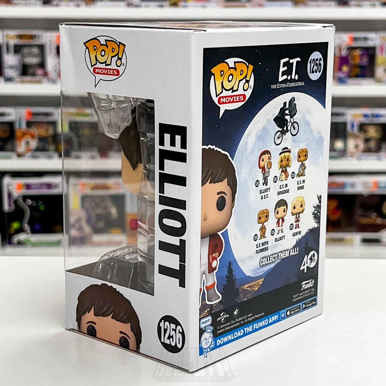 Funko Pop Movies ET The Extra-Terrestrial Elliott w/Flashlight 1256 Vinyl Figure2