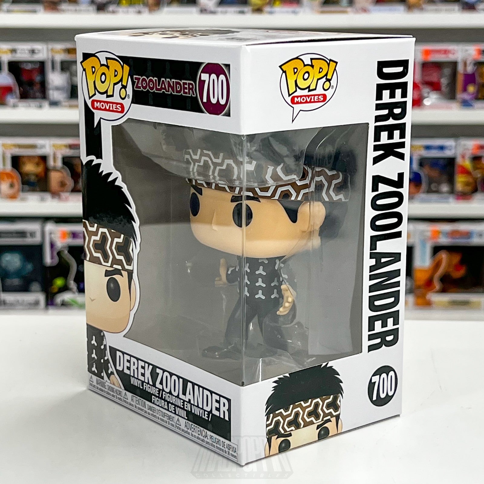 Funko Pop Movies Derek Zoolander 700 American Comedy Ben Stiller Vinyl Figure1