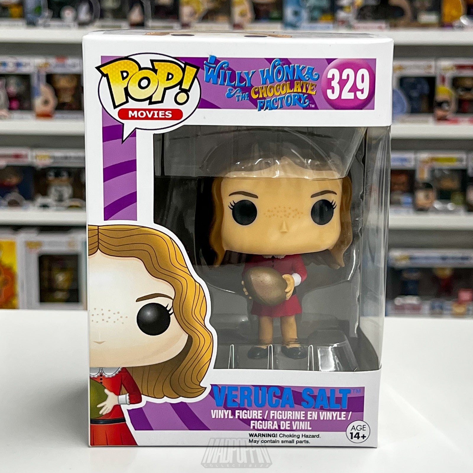 Funko Pop Movies Willy Wonka & The Chocolate Factory Veruca Salt Golden Egg 329