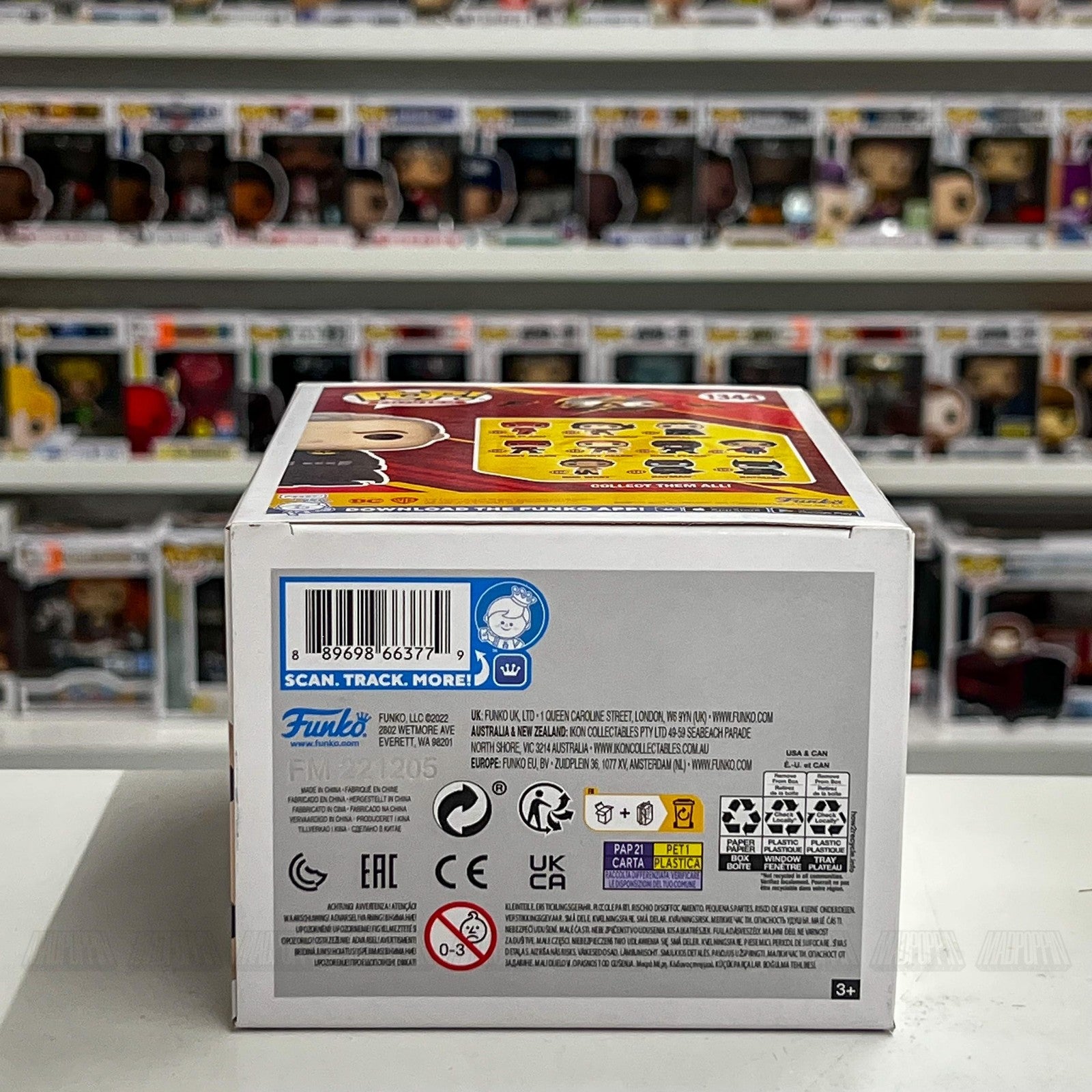 Funko Pop Movies The Flash Batman #1344 Vinyl Figure Special Edition DC Comics