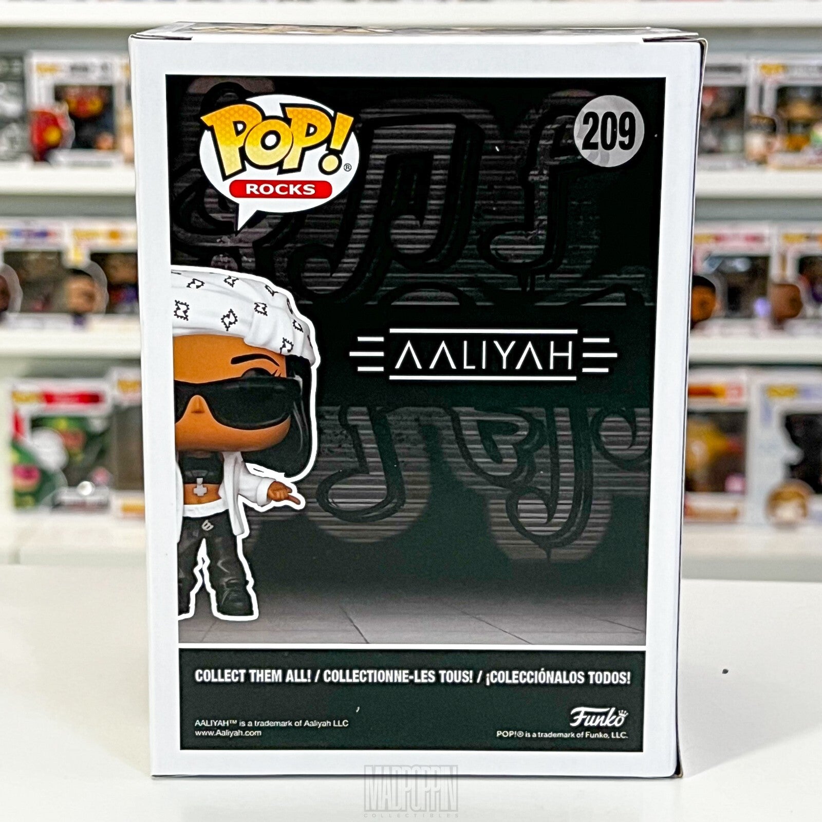 Funko Pop Rocks Aaliyah Sunglasses At Your Best Video R&B Singer Vaulted 209