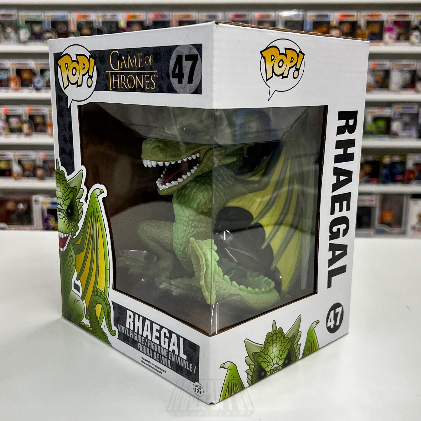 Funko Pop Television Game of Thrones Rhaegal HBO Dragon 6 Inch TV Vinyl Figure1