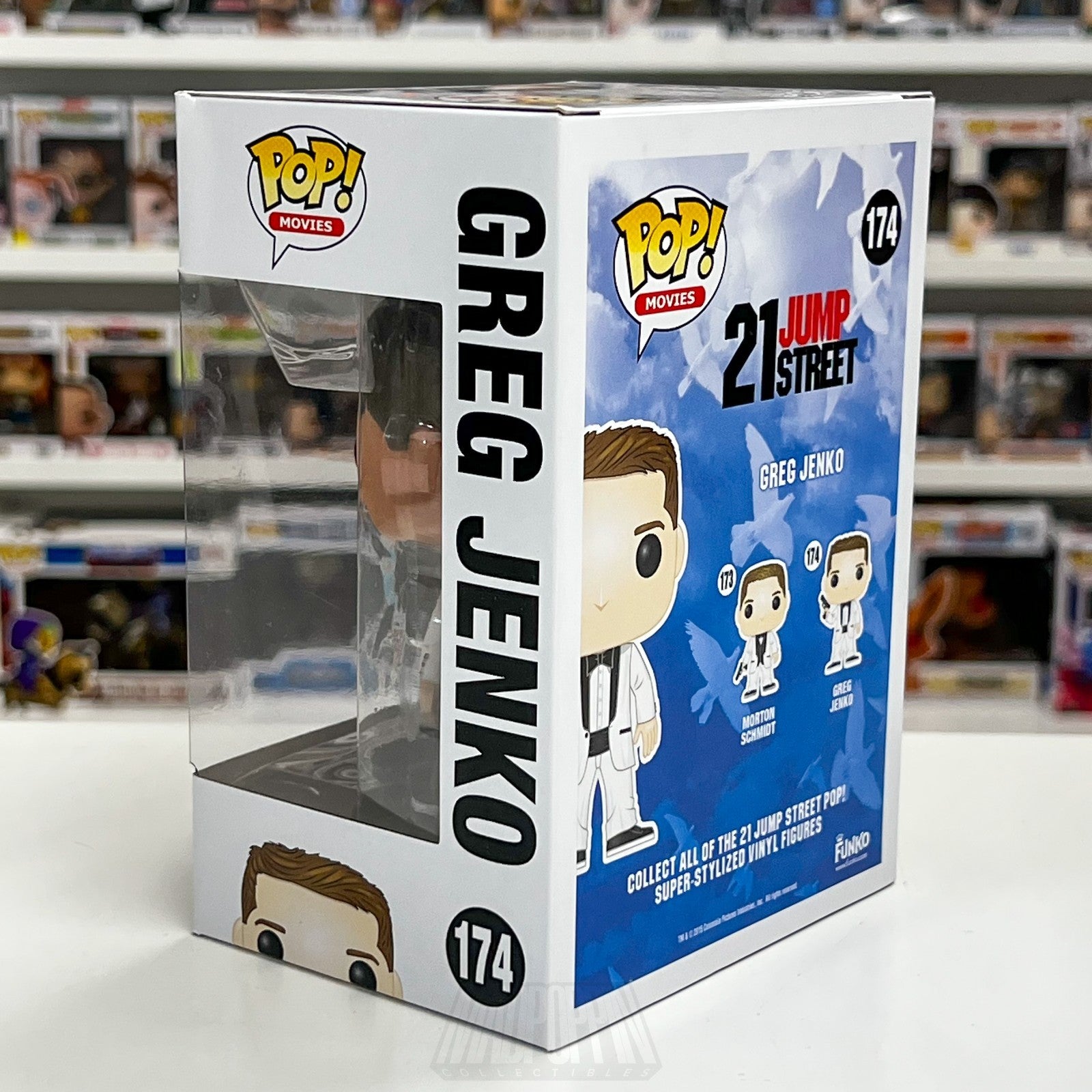 Funko Pop Movies 21 Jump Street Greg Jenko 174 Buddy Cop Comedy Toy Vinyl Figure2