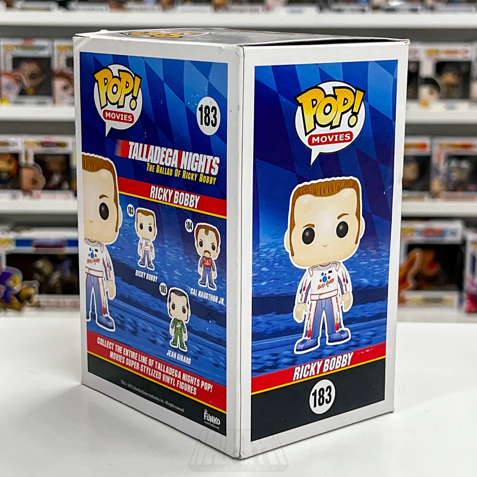 Funko Pop Movies Talladega Nights Ricky Bobby 183 NASCAR Comedy Toy Vinyl Figure4