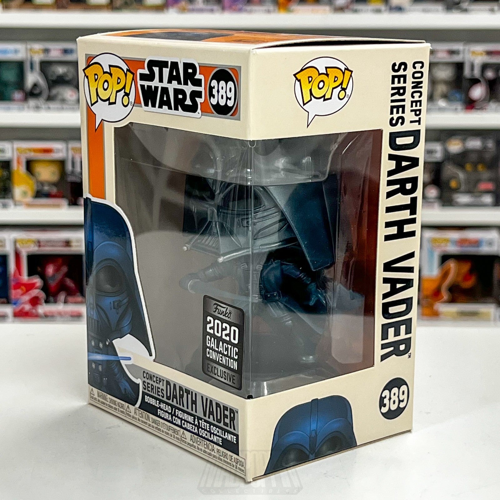Funko Pop Star Wars Concept Series Darth Vader Celebration 389 Sith Vinyl Figure1