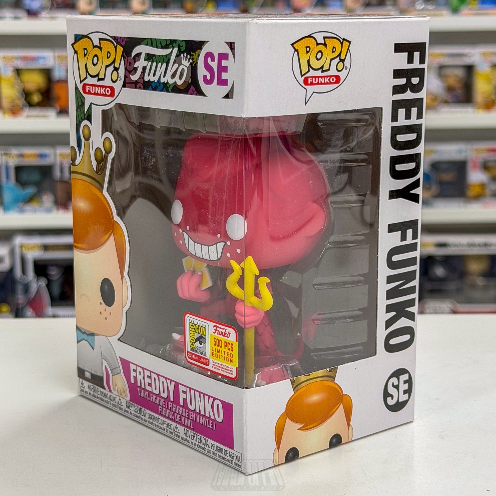 Funko Pop Freddy as Red Devil Cuphead 500 PCS Fundays 2018 SE Toy Vinyl Figure2