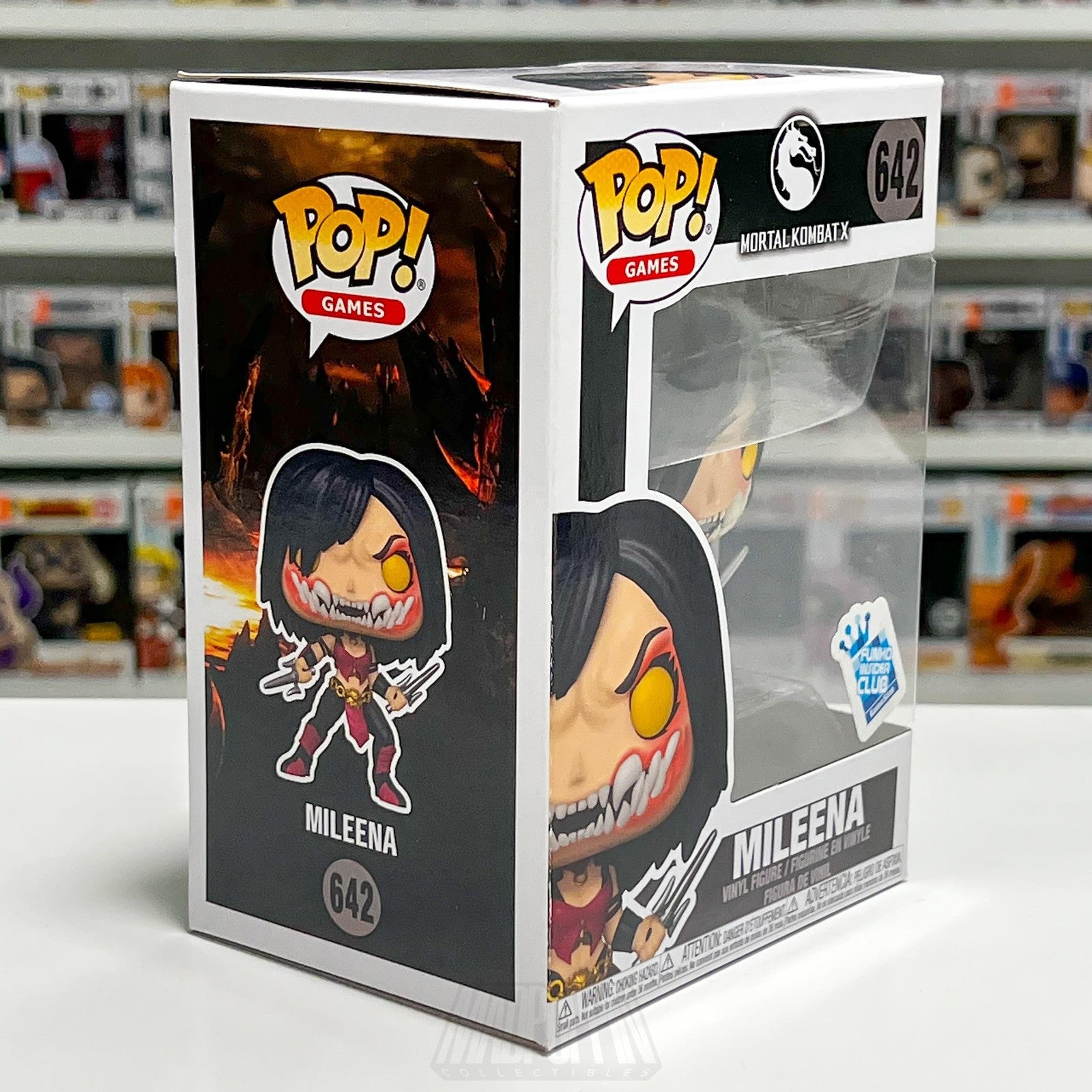 Funko Pop Video Games Mortal Kombat X Mileena 642 Vinyl Figure Funko Club Toy