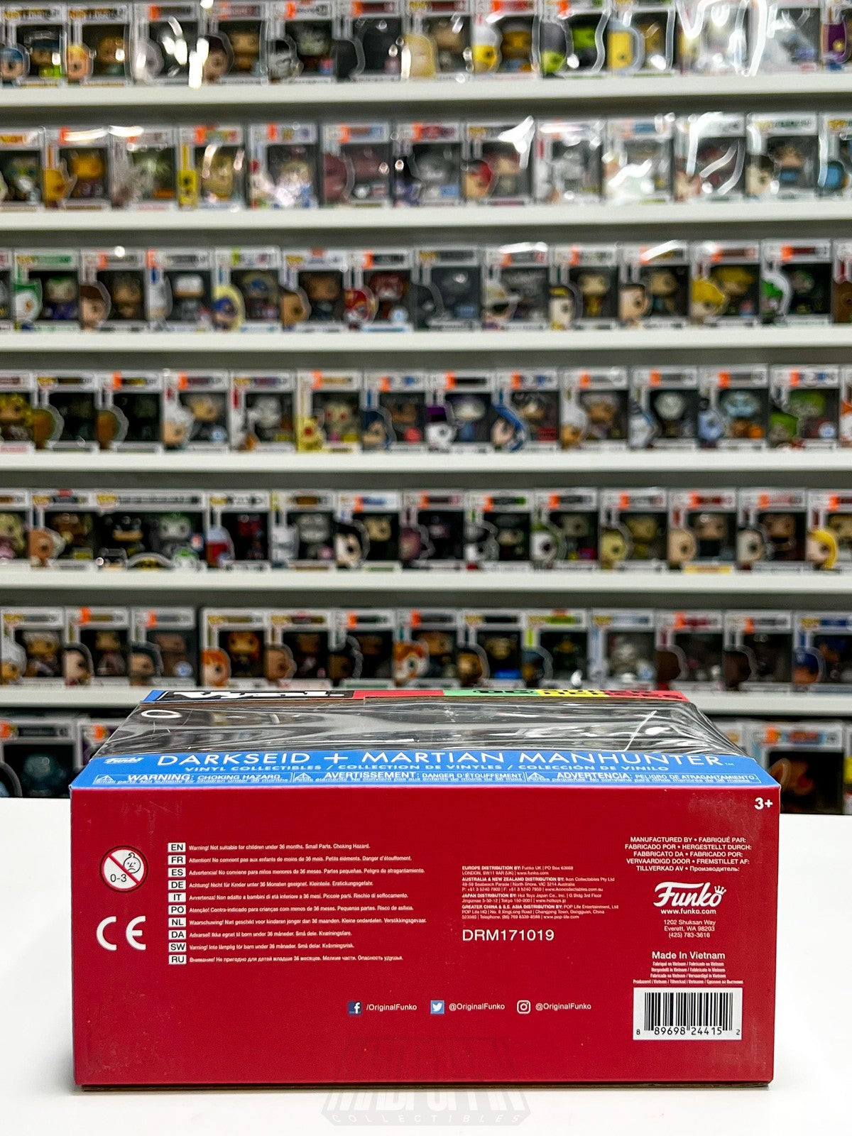 Funko Vynl DC Super Heroes Darkseid + Martian Manhunter Vinyl Figures 2-Pack NIB