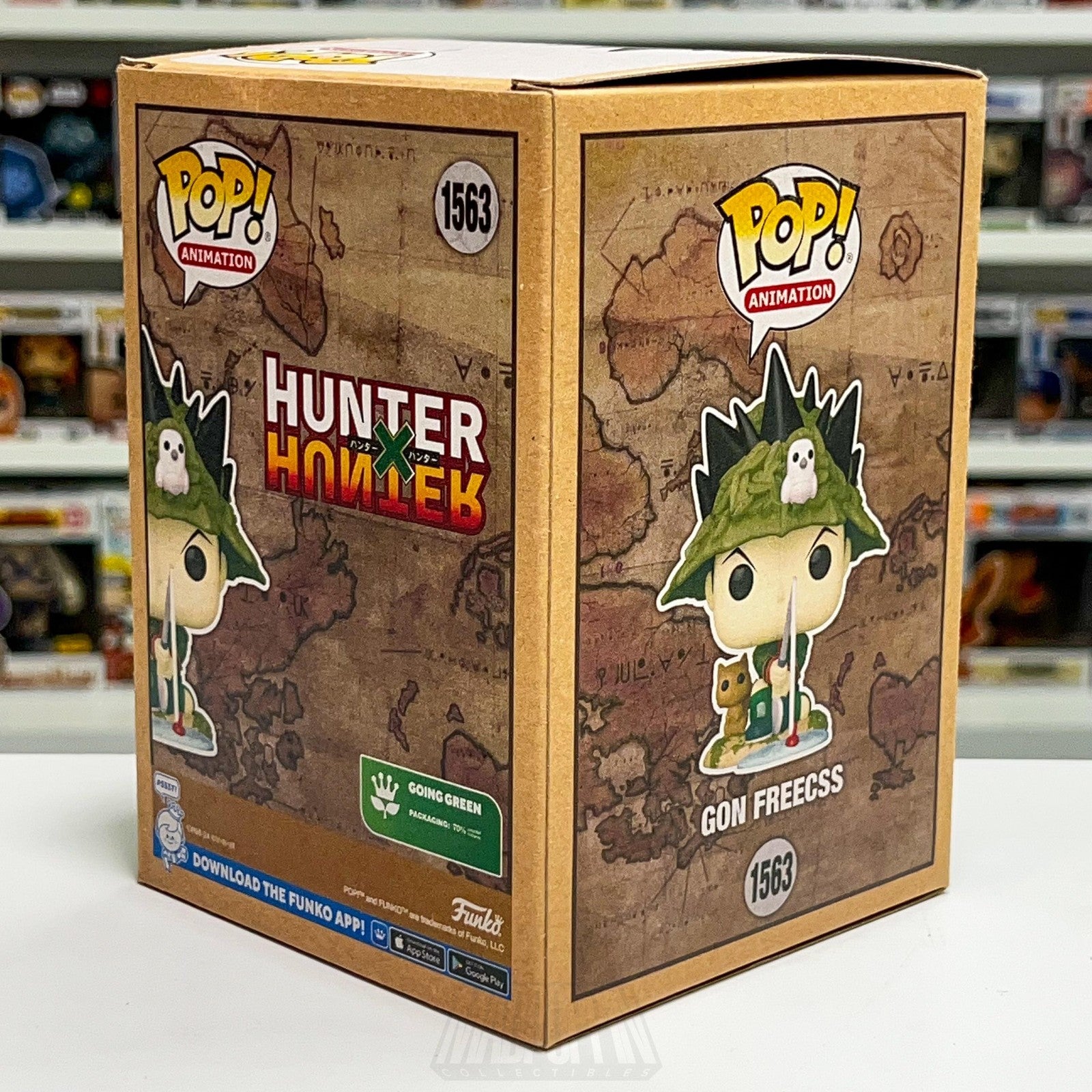 Funko Pop Animation Hunter x Hunter Gon Freecss Fishing 1563 Figure Anime New