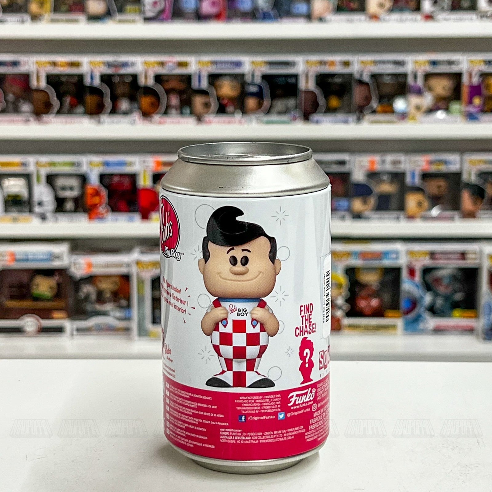 Funko Soda Bob's Big Boy Restaurant Vinyl Figure Limited Edition 6300 pcs Burger