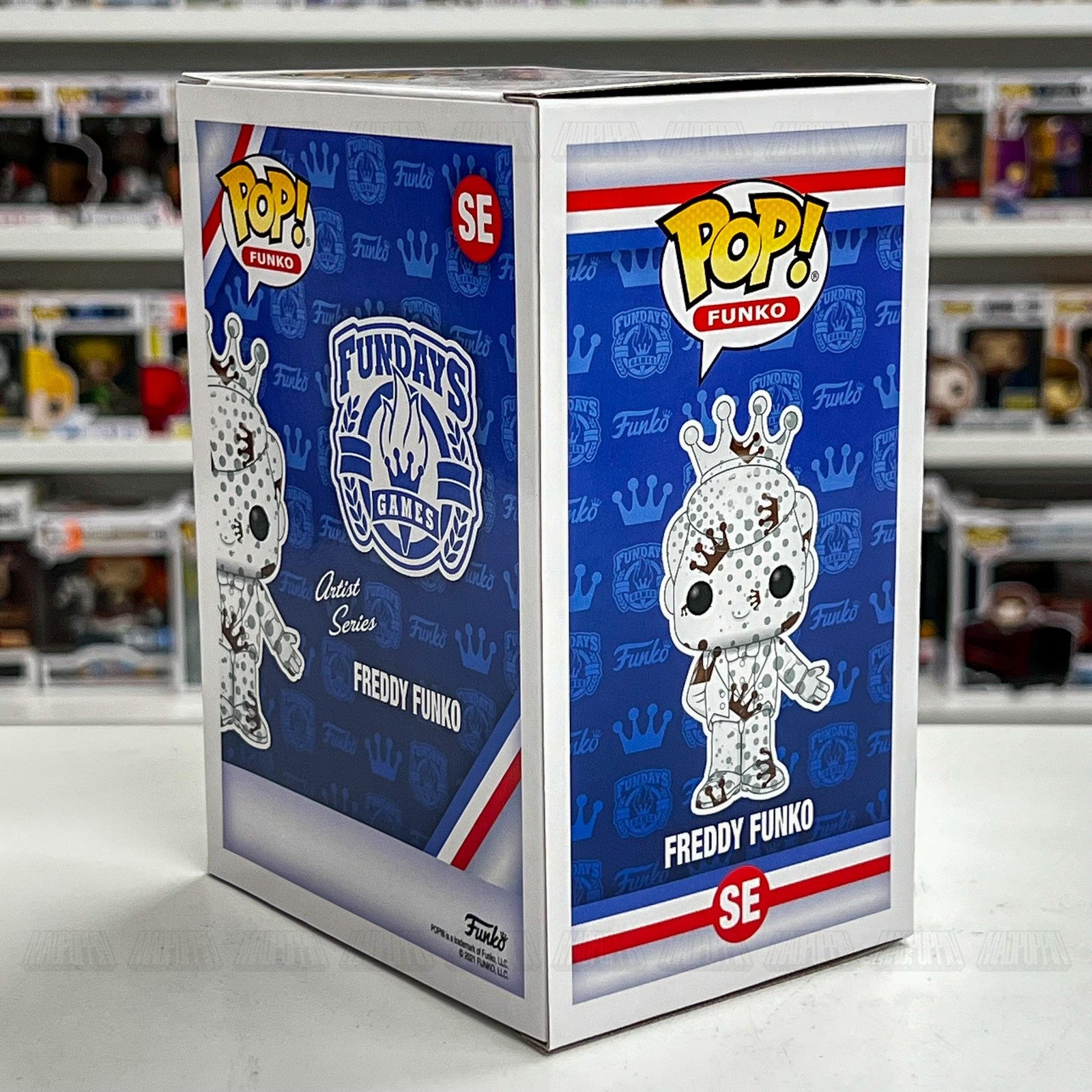 Funko Pop Freddy Funko SE Artist Series Fundays Box of Fun LE 2000 PCS Figure