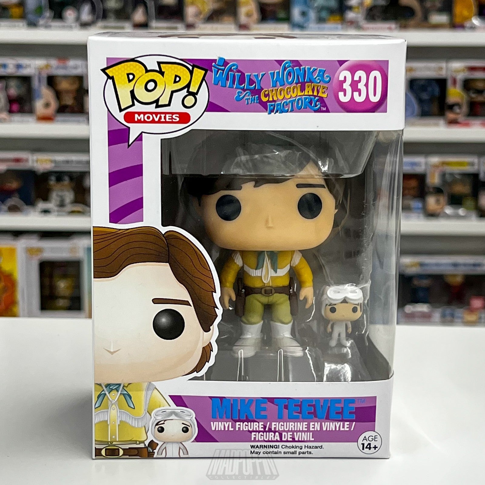 Funko Pop Movies Willy Wonka & The Chocolate Factory Mike Teevee 330 Vaulted