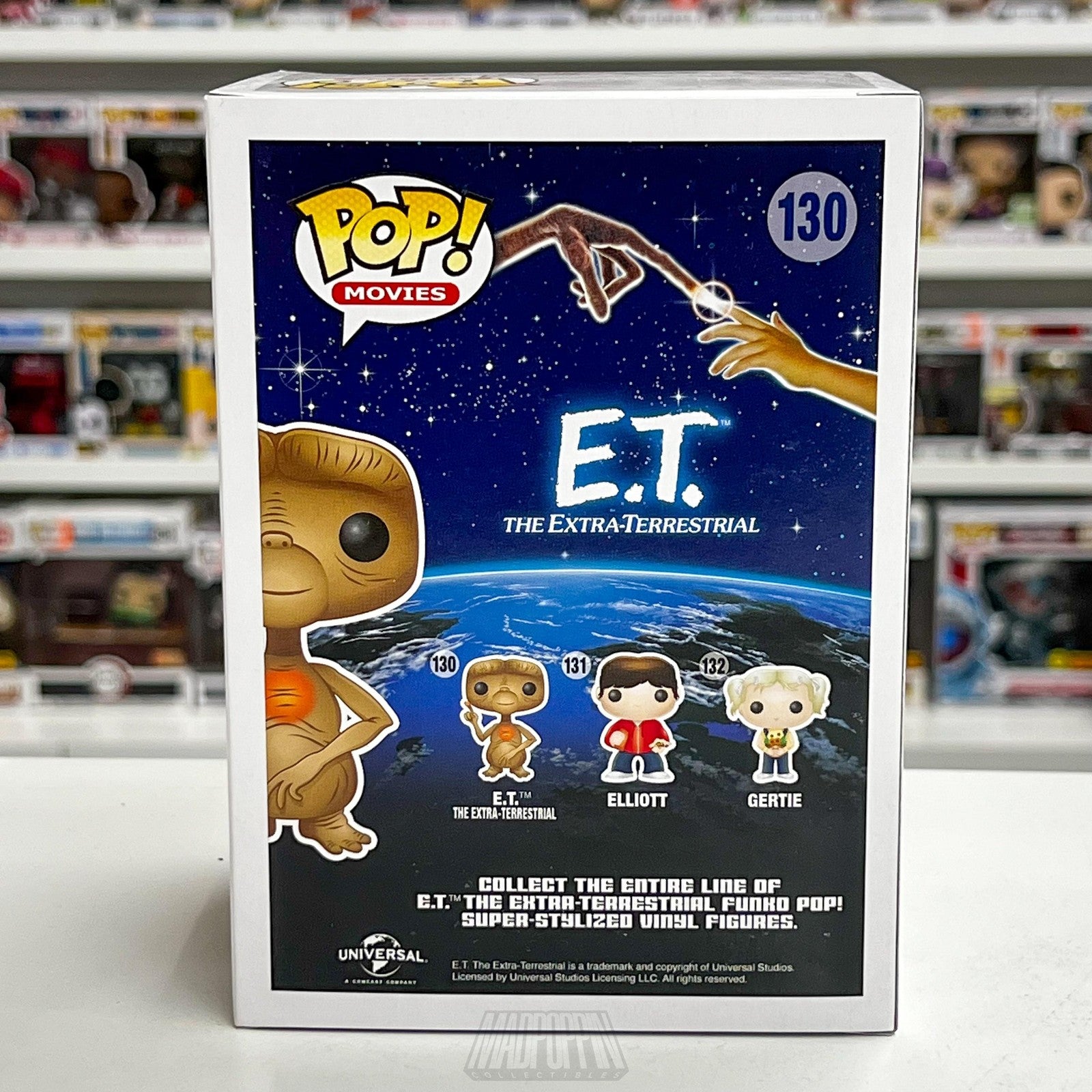 Funko Pop Movies Original E.T. The Extra-Terrestrial Vinyl Figure 130 Alien