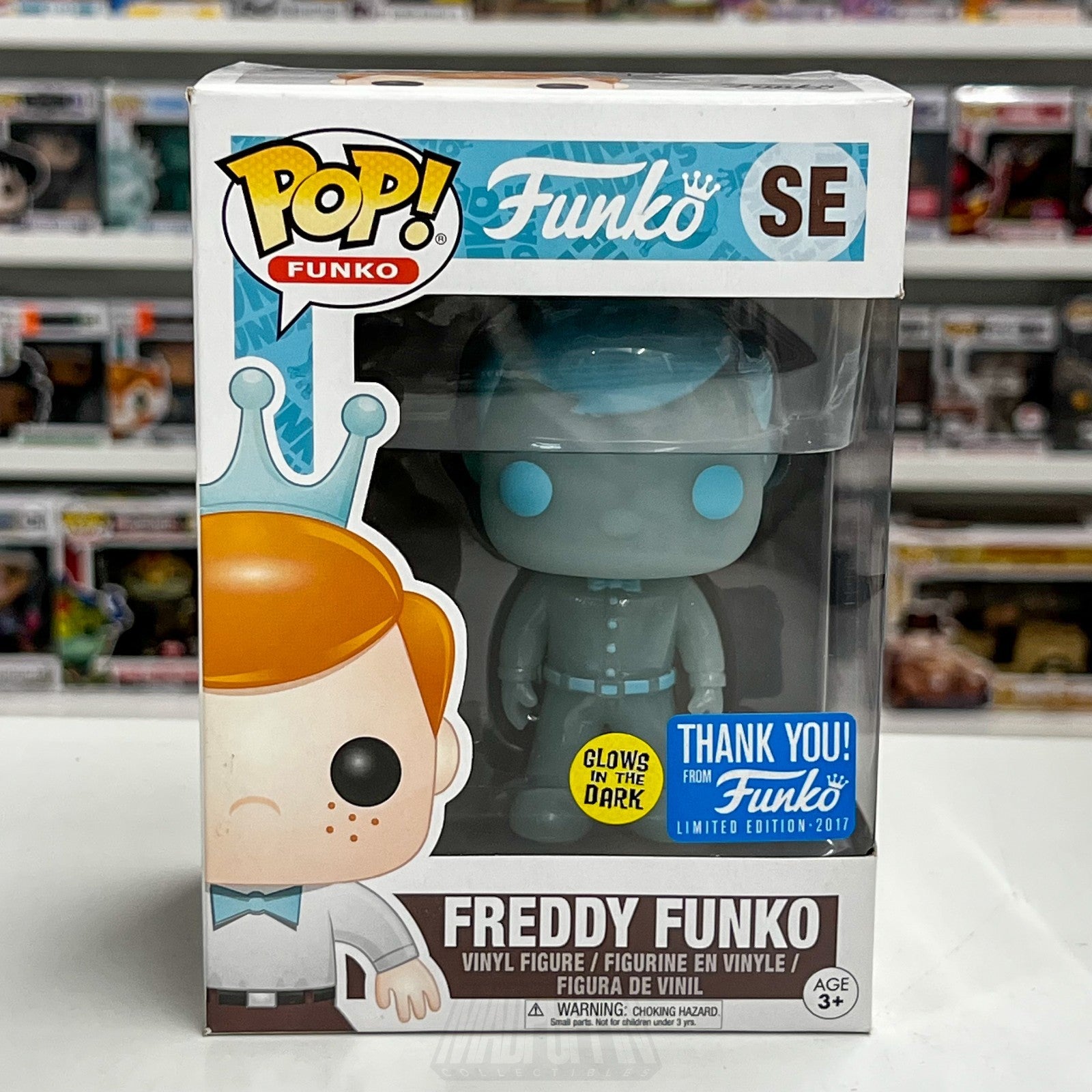 Funko Pop Freddy Thank You Holographic Glow Limited Edition SE Toy Vinyl Figure1