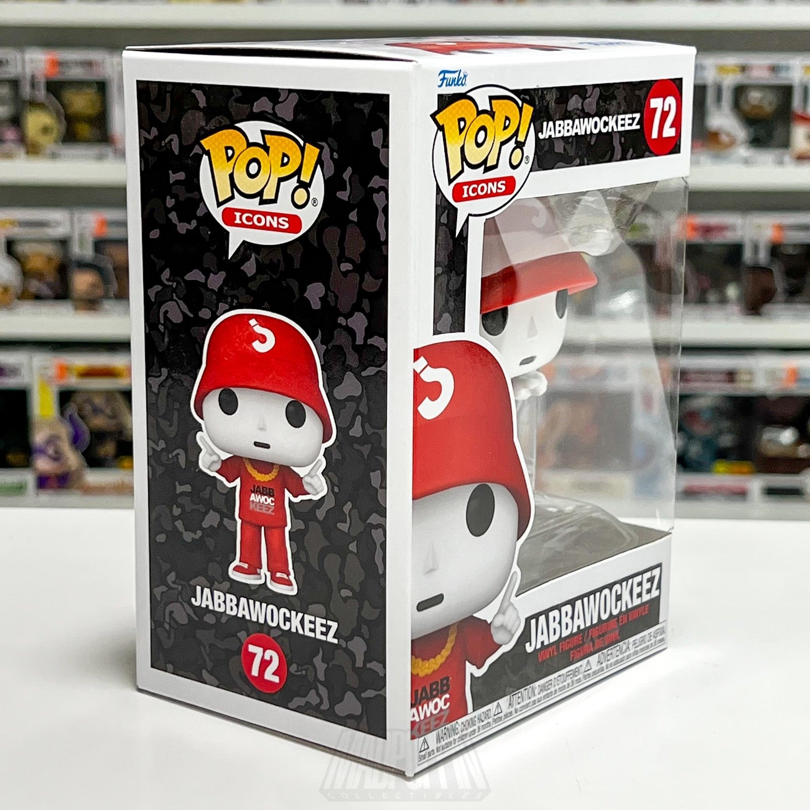 Funko Pop! Icons Jabbawockeez 72 Vinyl Figure Red Outfit New Dance Crew Toy NIB
