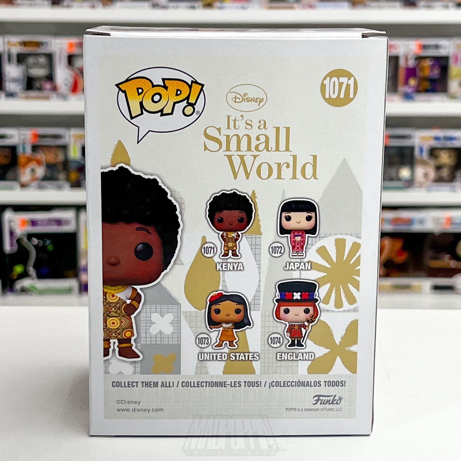 Funko Pop Disney It's A Small World Kenya 1071 Fantasyland Ride Vinyl Figure Toy3