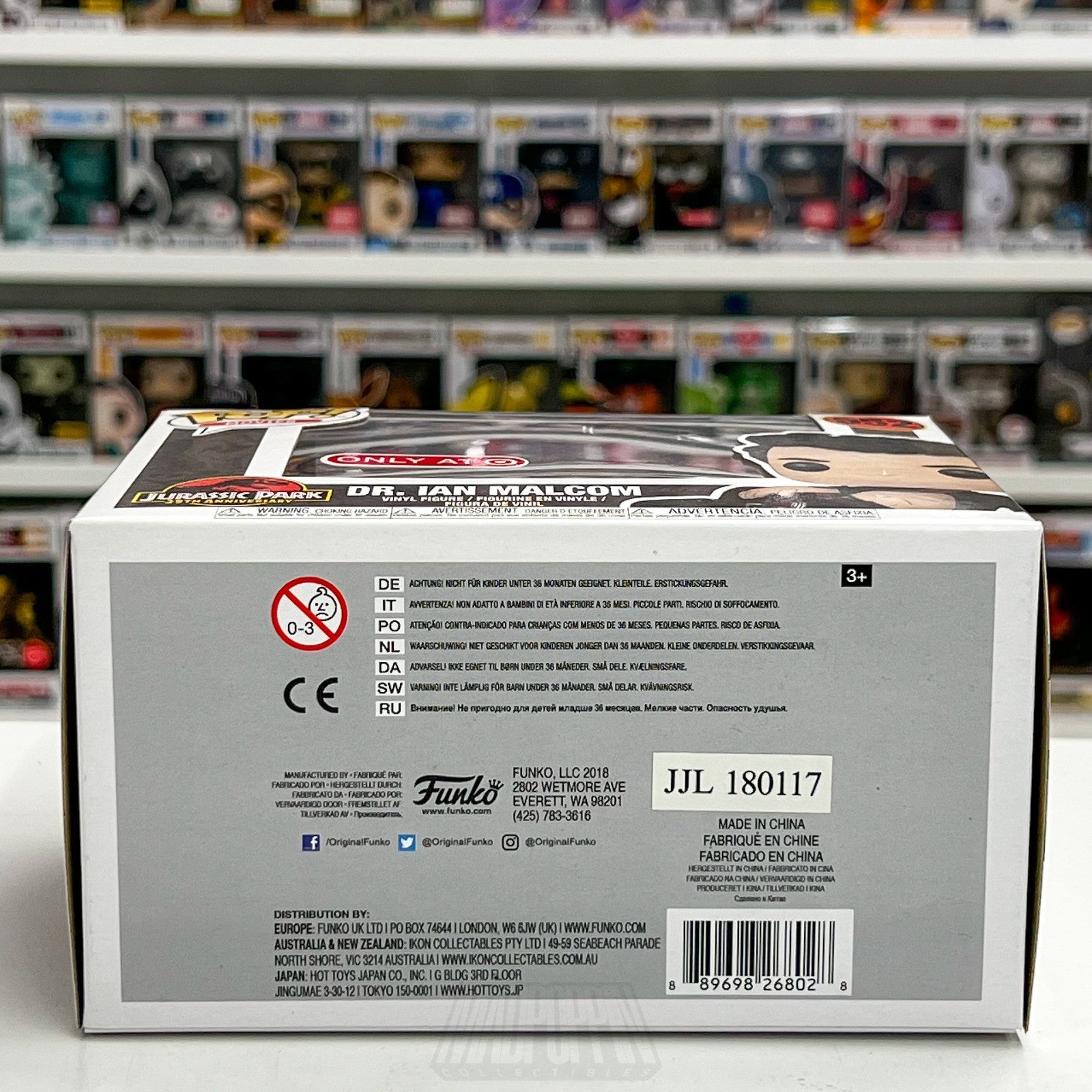 Funko Pop Movies Jurassic Park Dr Ian Malcolm Injured Target 552 ToyVinyl Figure7