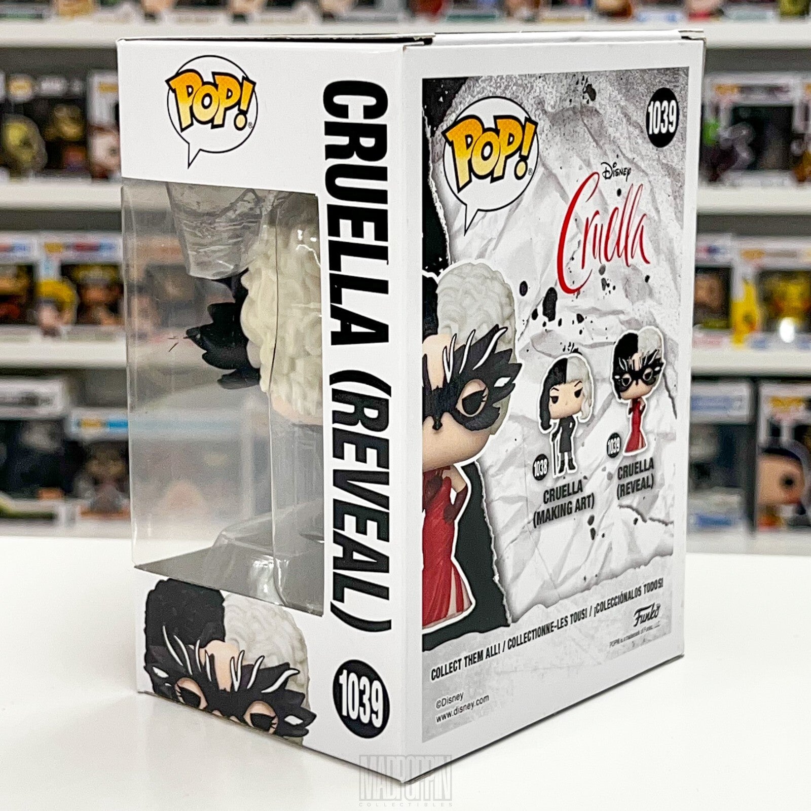 Funko Pop Disney Movies Cruella de Vil Reveal Outfit Vaulted 1039
