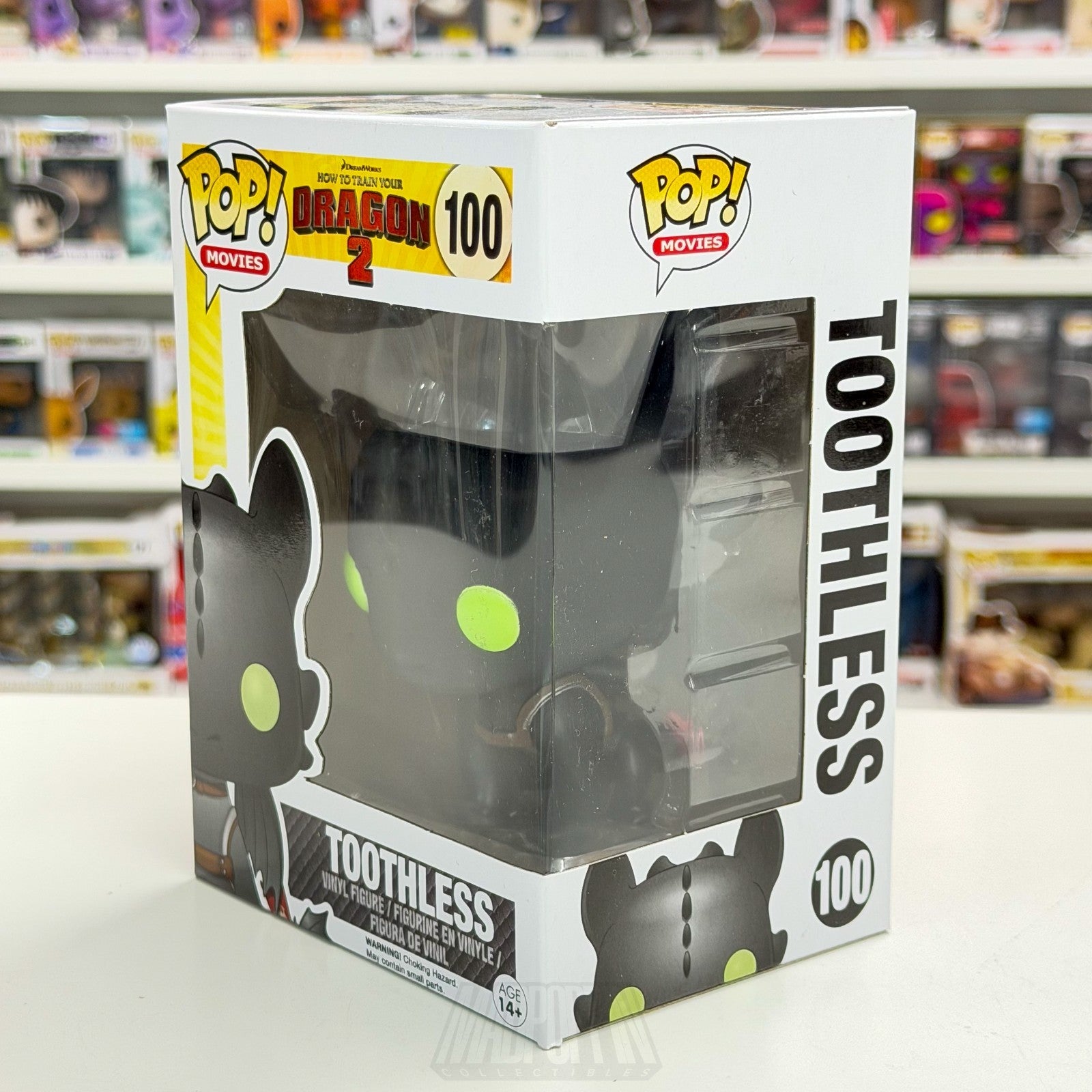 Funko Pop Movies How To Train Your Dragon 2 Toothless 100 Fantasy Vinyl Figure1