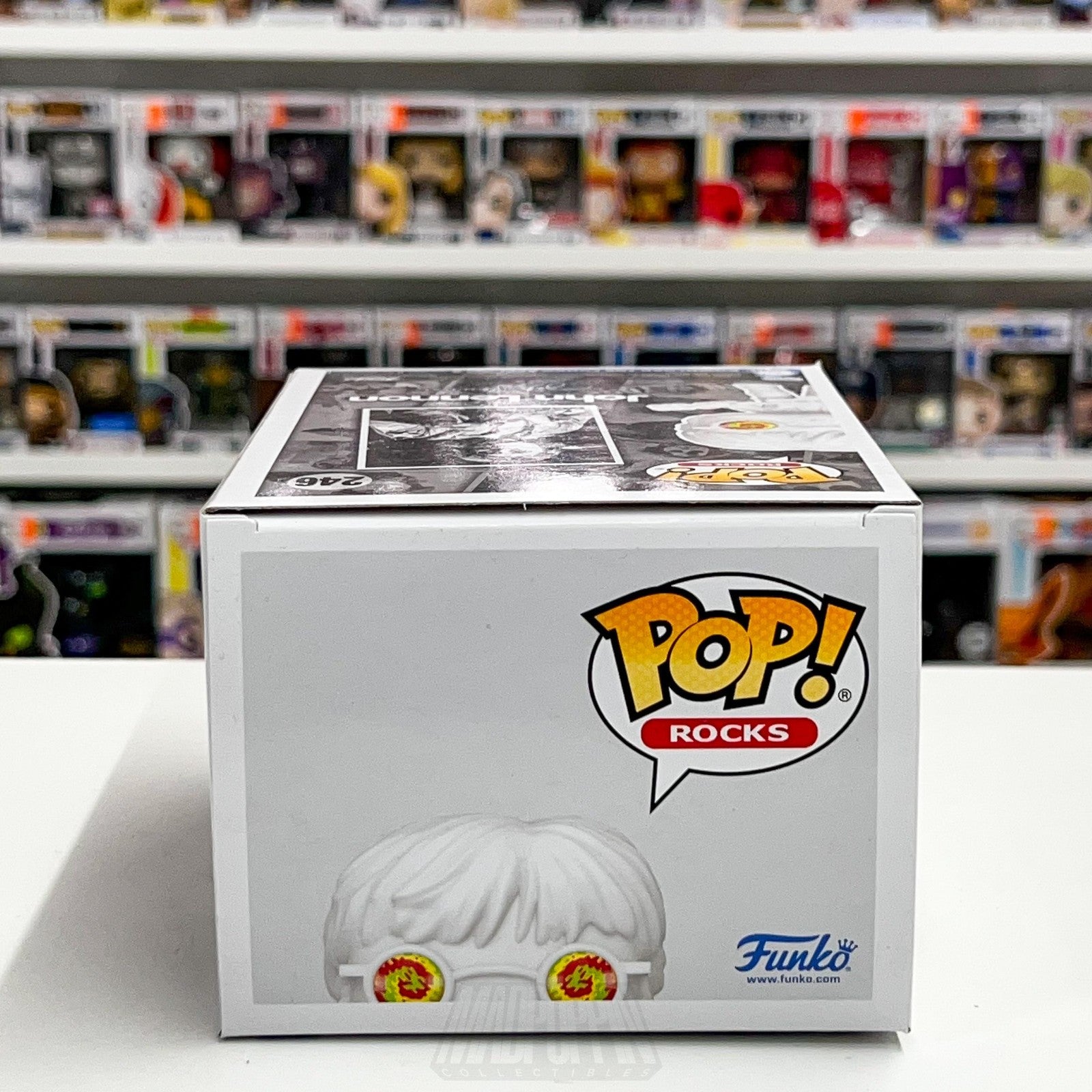 Funko Pop Rocks John Lennon 246 Entertainment Earth Exclusive Vinyl Figure LE6