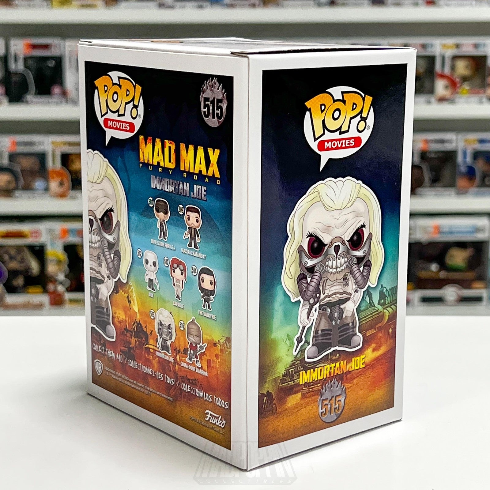 Funko Pop! Movies Mad Max Fury Road Immortan Joe 515 Vinyl Figure Collectible