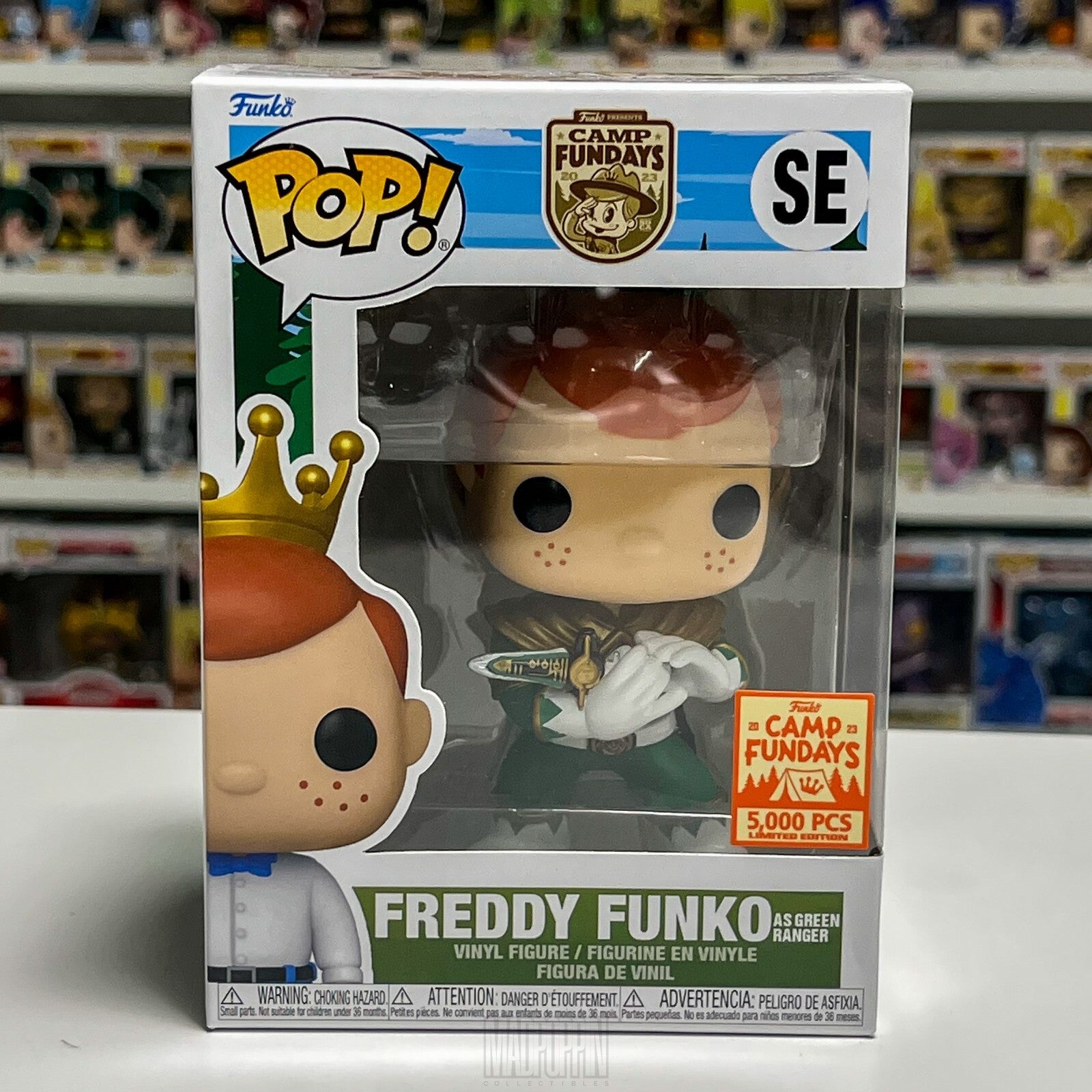 Funko Pop Camp Fundays Freddy Green Ranger Dragon Dagger Tommy MMPR 5000pcs SE