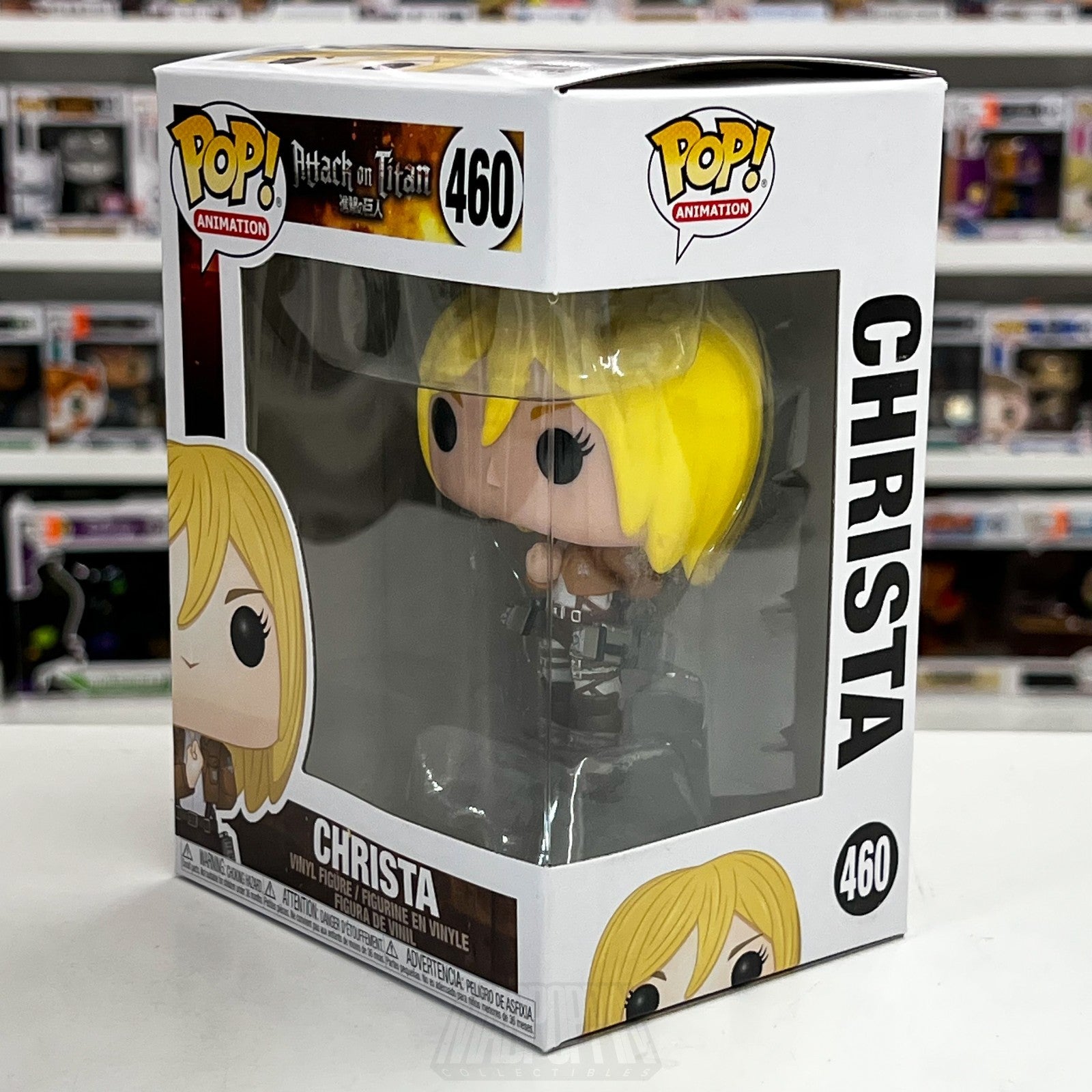 Funko Pop Anime Attack on Titan Christa Lenz 460 Animation Manga Vinyl Figure1