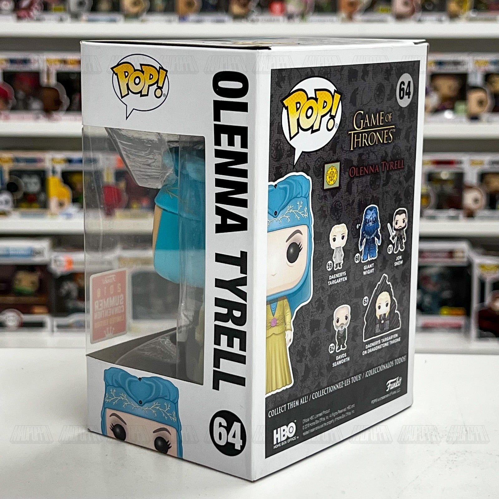 Funko Pop Game of Thrones Olenna Tyrell #64 2018 Summer Convention Exclusive New