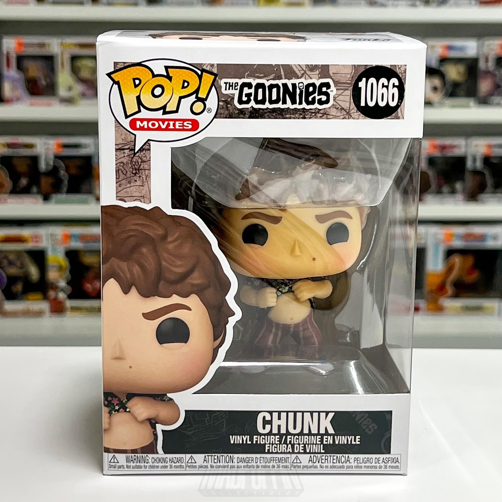 Funko Pop Movies Goonies Chunk Truffle Shuffle 1066 Vinyl Figure 2021 Treasure