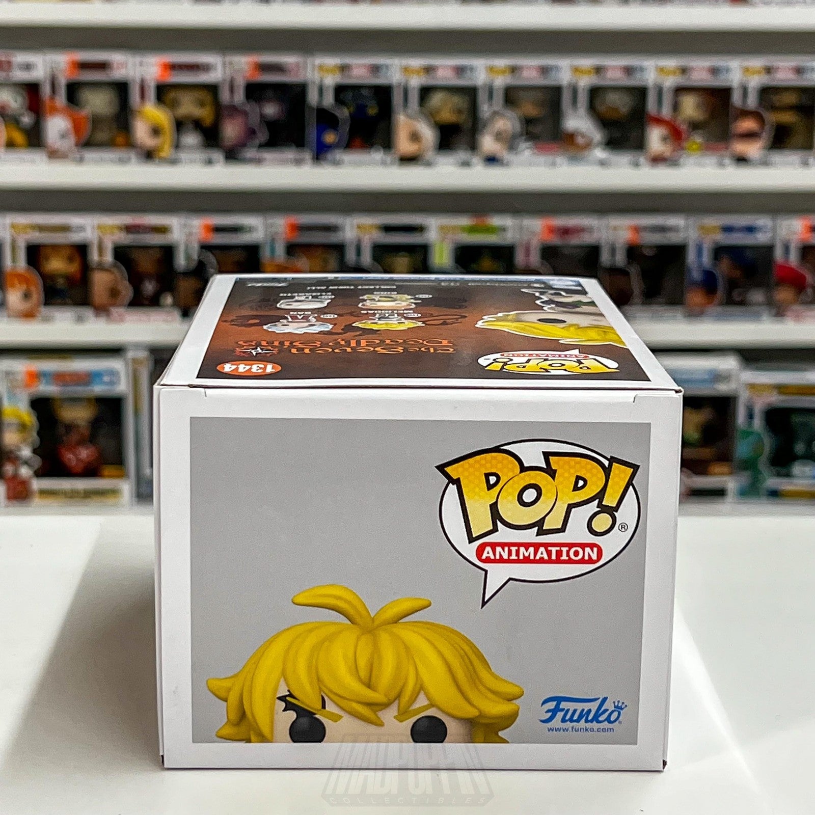 Funko Pop Animation Seven Deadly Sins Meliodas 1344 PX Previews Vinyl Anime Toys