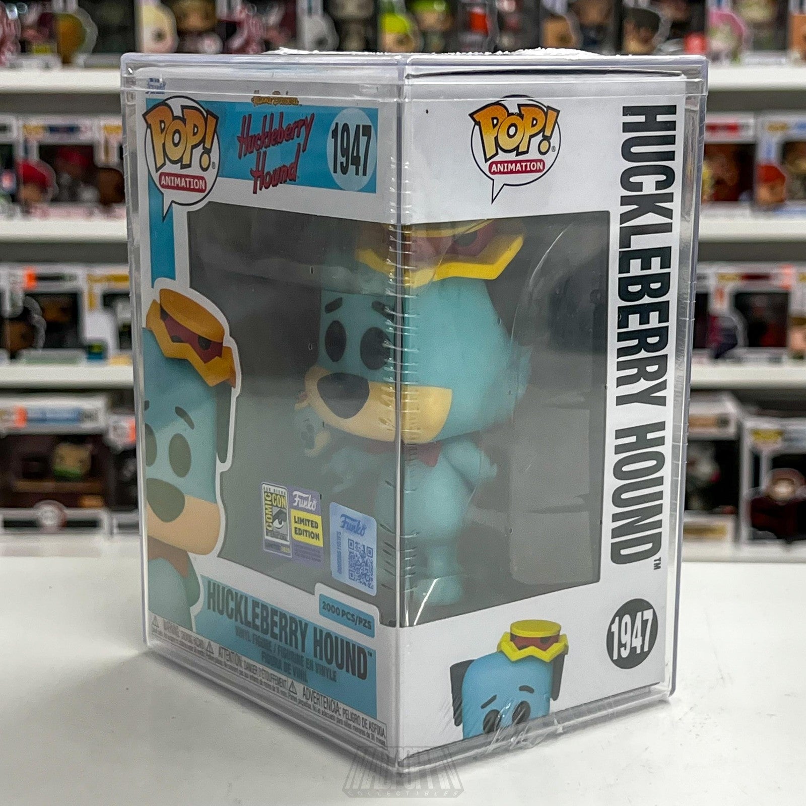 Funko Pop Animation Huckleberry Hound Blue 1947 SDCC 2023 Limited Edition 2000pc