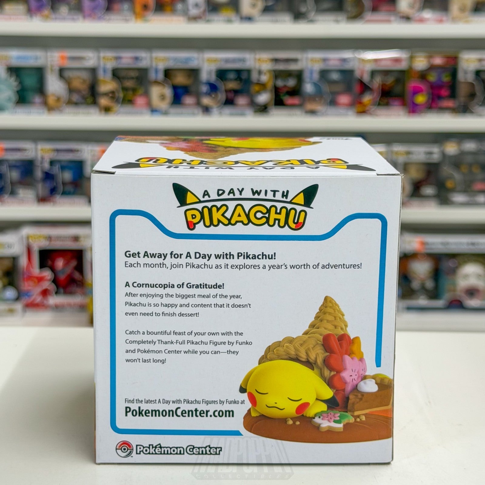 Funko A Day With Pikachu Completely Thank-Full Pokémon Center TCG Vinyl Figure3